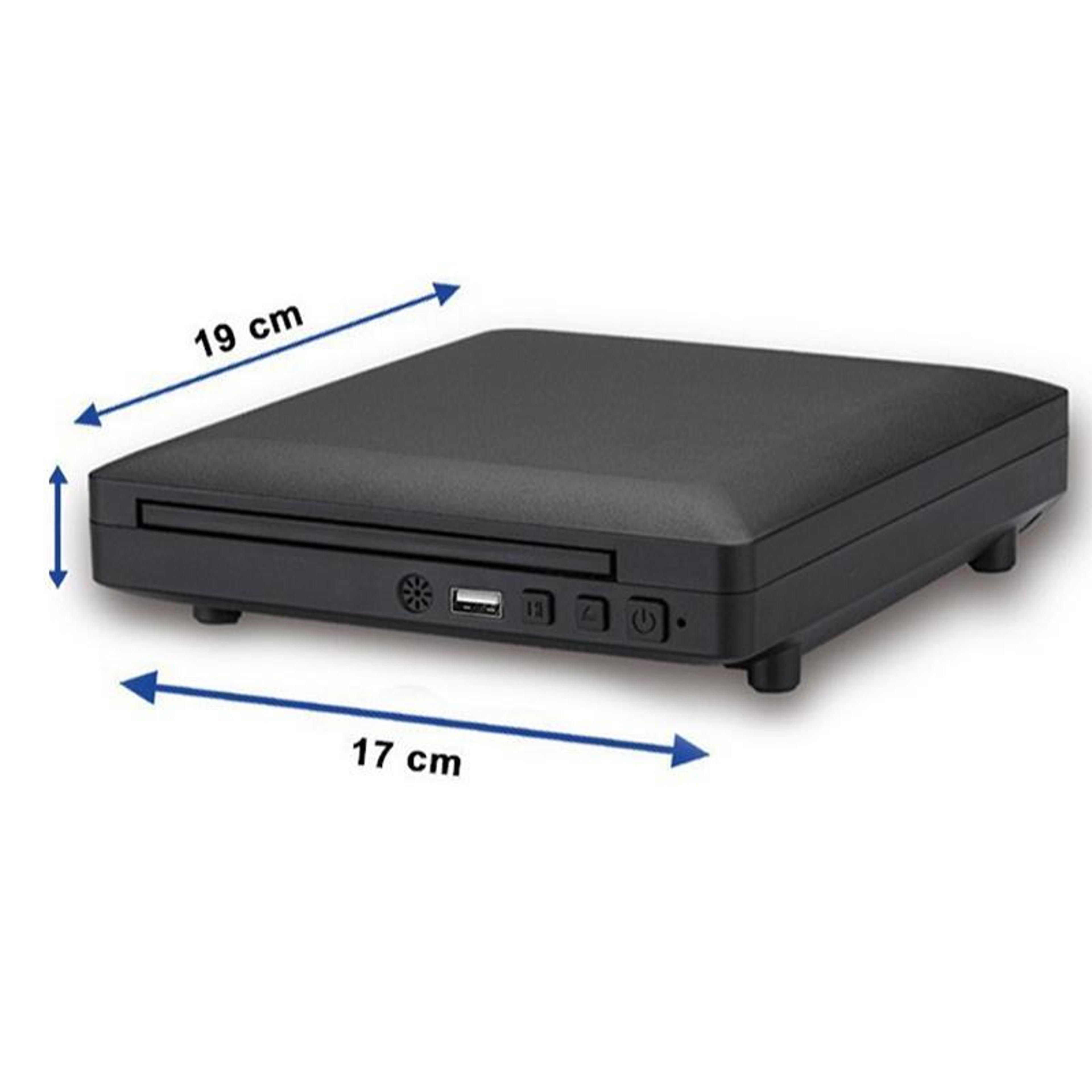 Compact DVD Player For TV With HDMI USB And RCA Remote Control 1