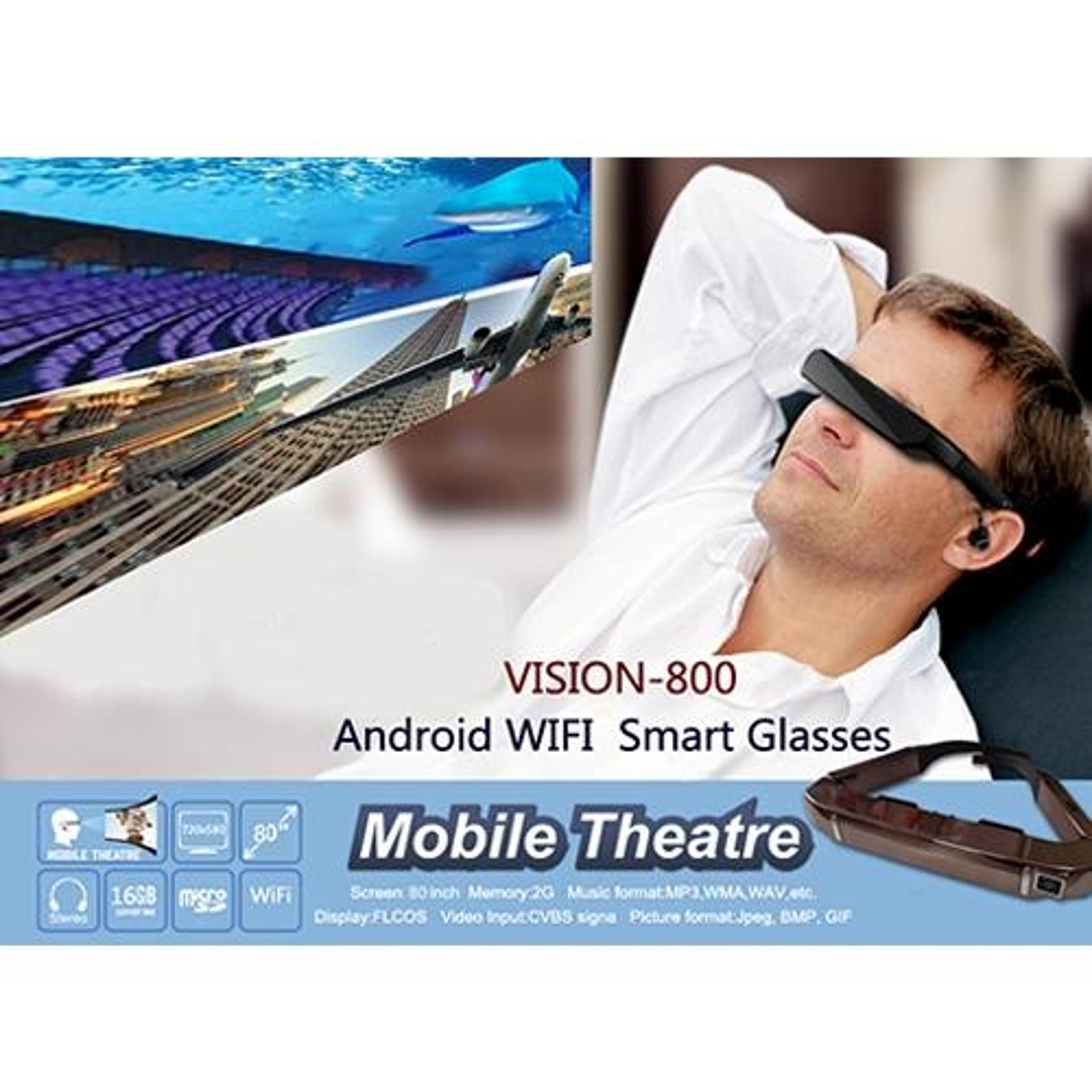 Android VR Headset With 5MP Camera WiFi Bluetooth And 3D Virtual Display 3