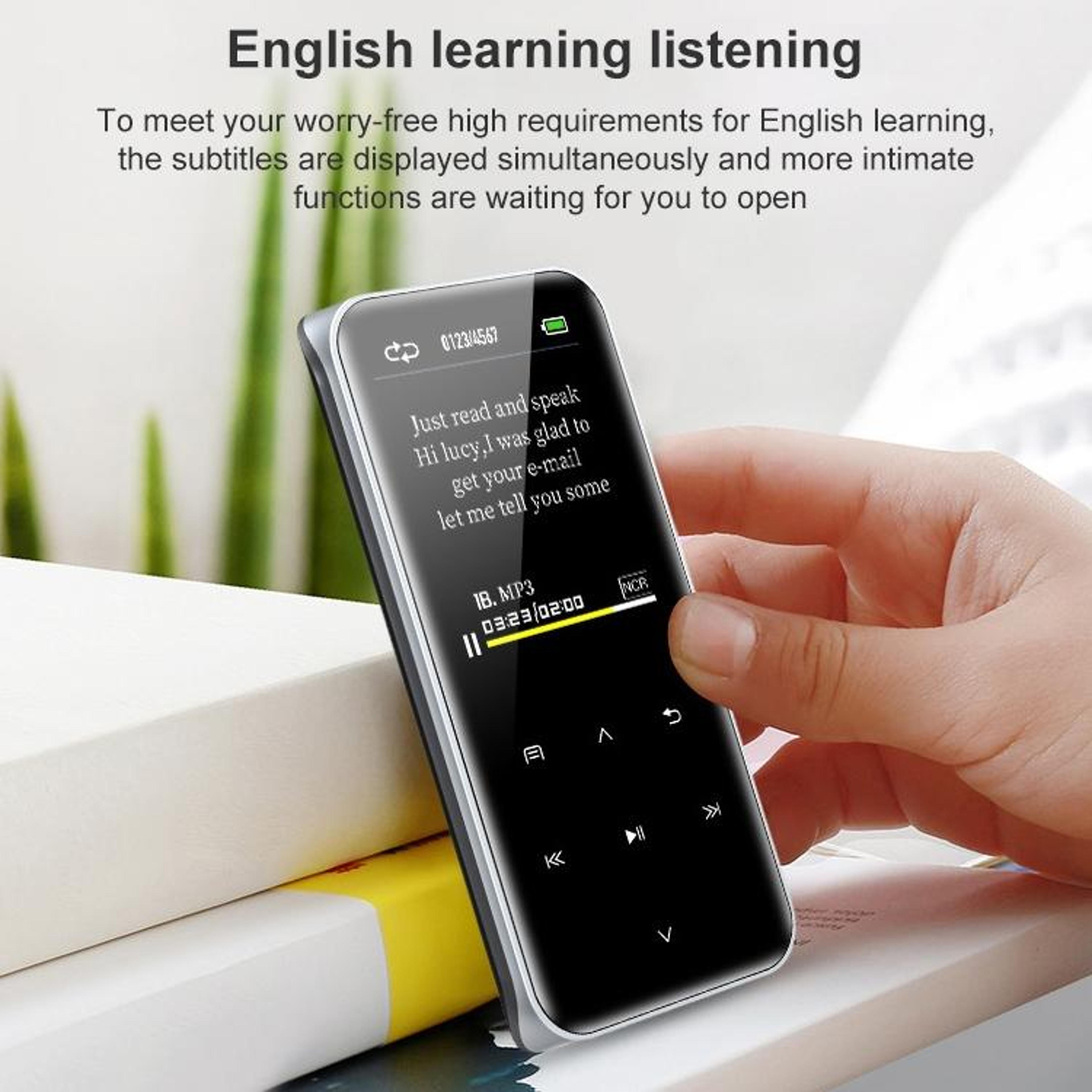 Bluetooth MP3 Player With Touch Screen Voice Recorder And EBook Reader 5