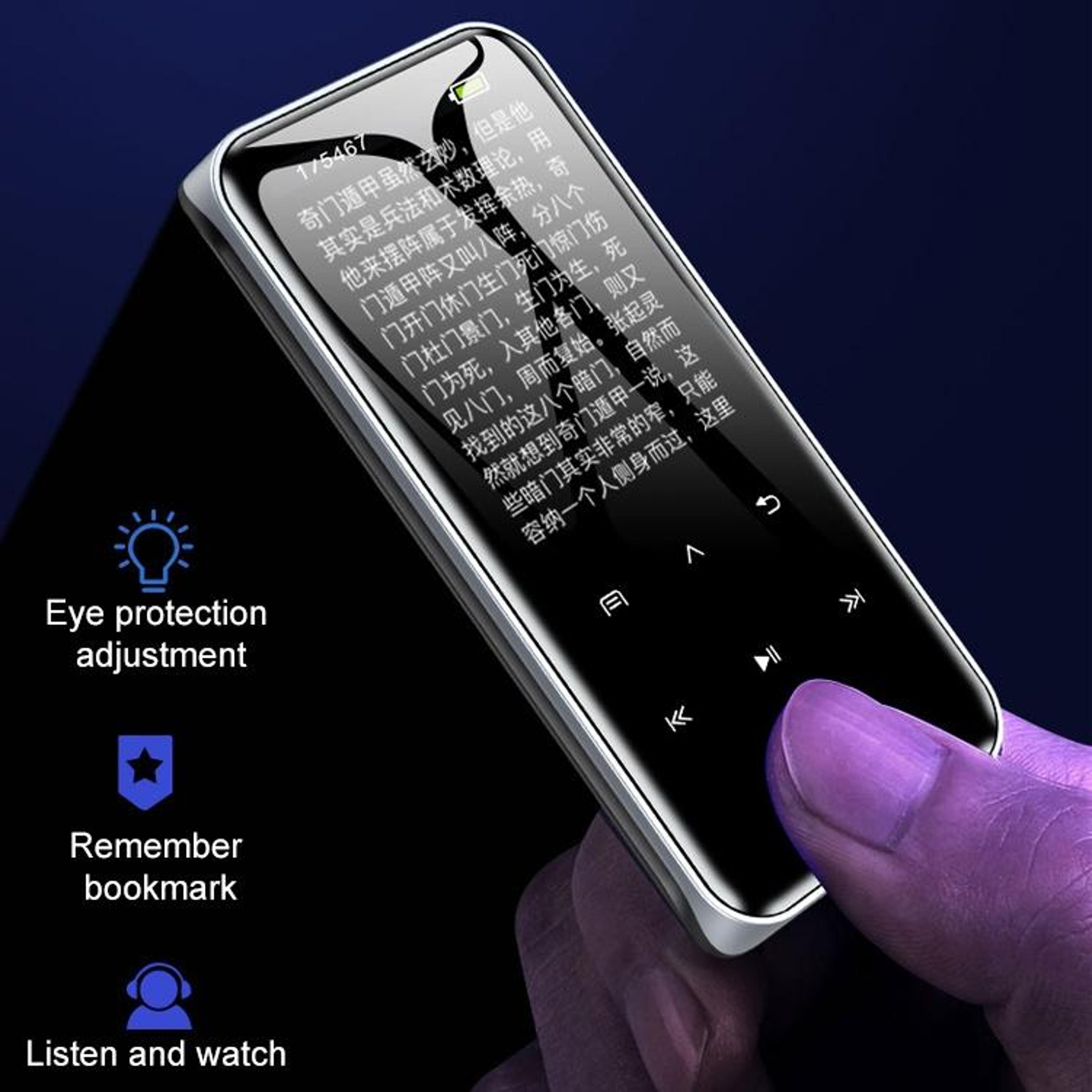 Bluetooth MP3 Player With Touch Screen Voice Recorder And EBook Reader 15