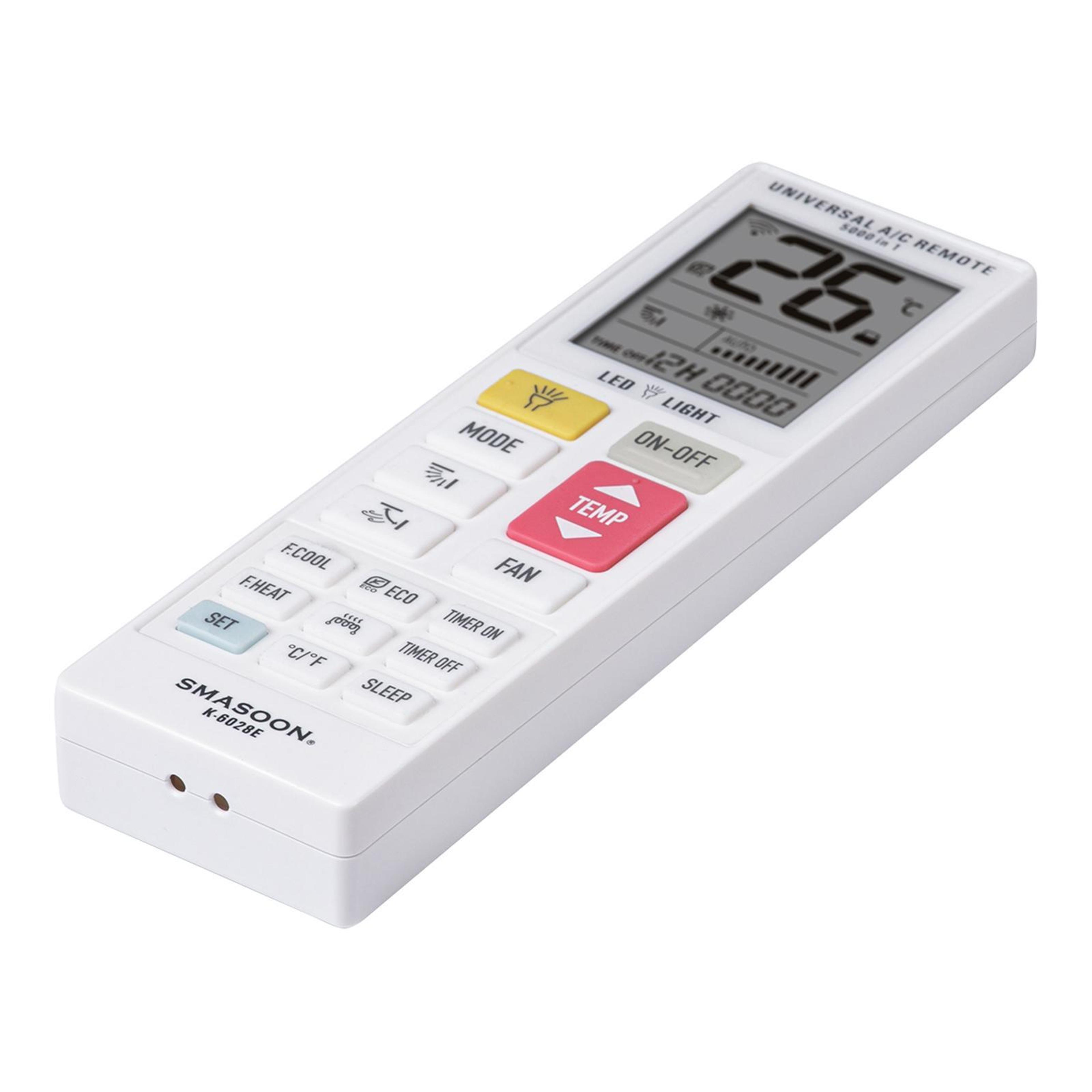 Universal AC Remote Control With LCD Display And LED Light 3