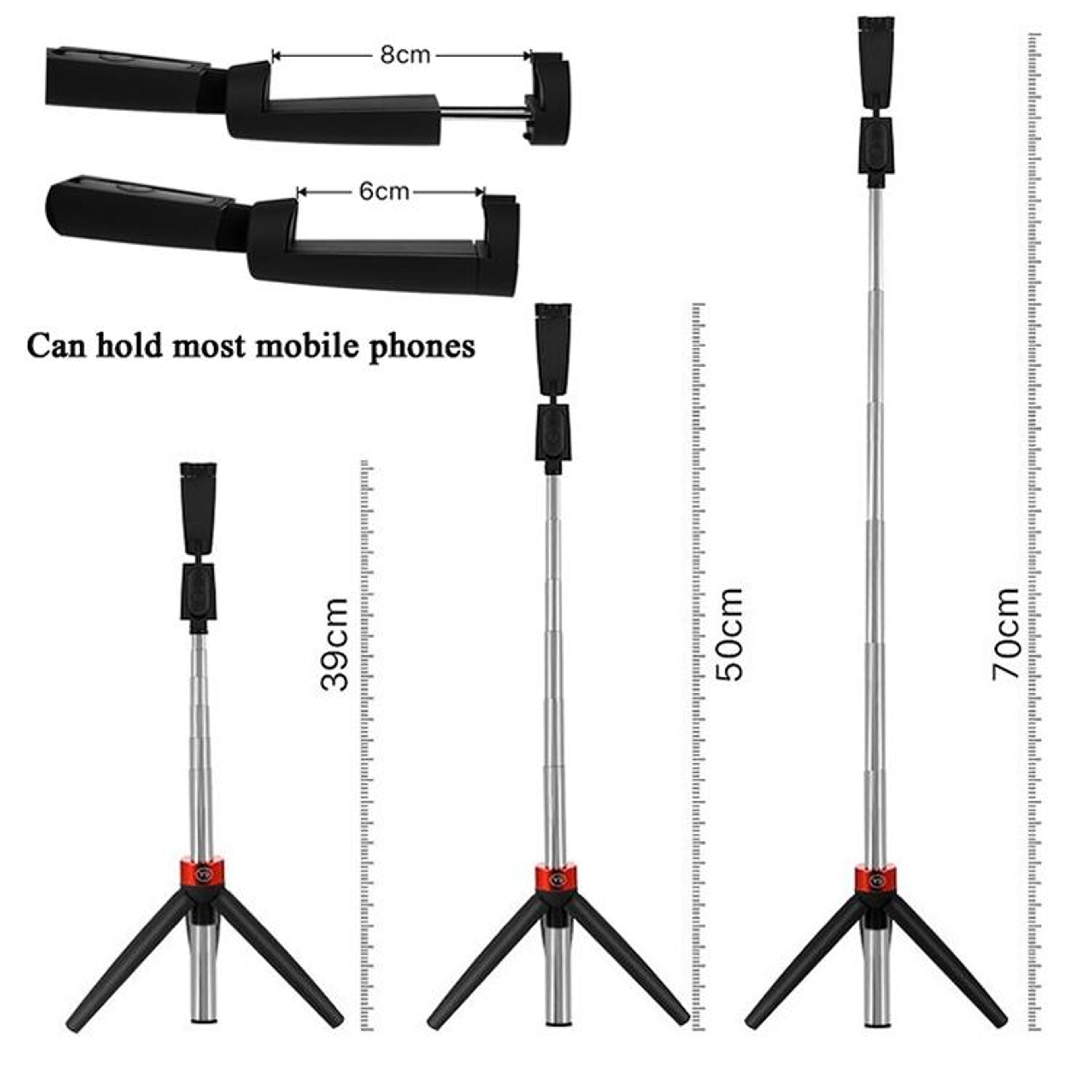 Bluetooth Selfie Stick Tripod With Wireless Remote 3