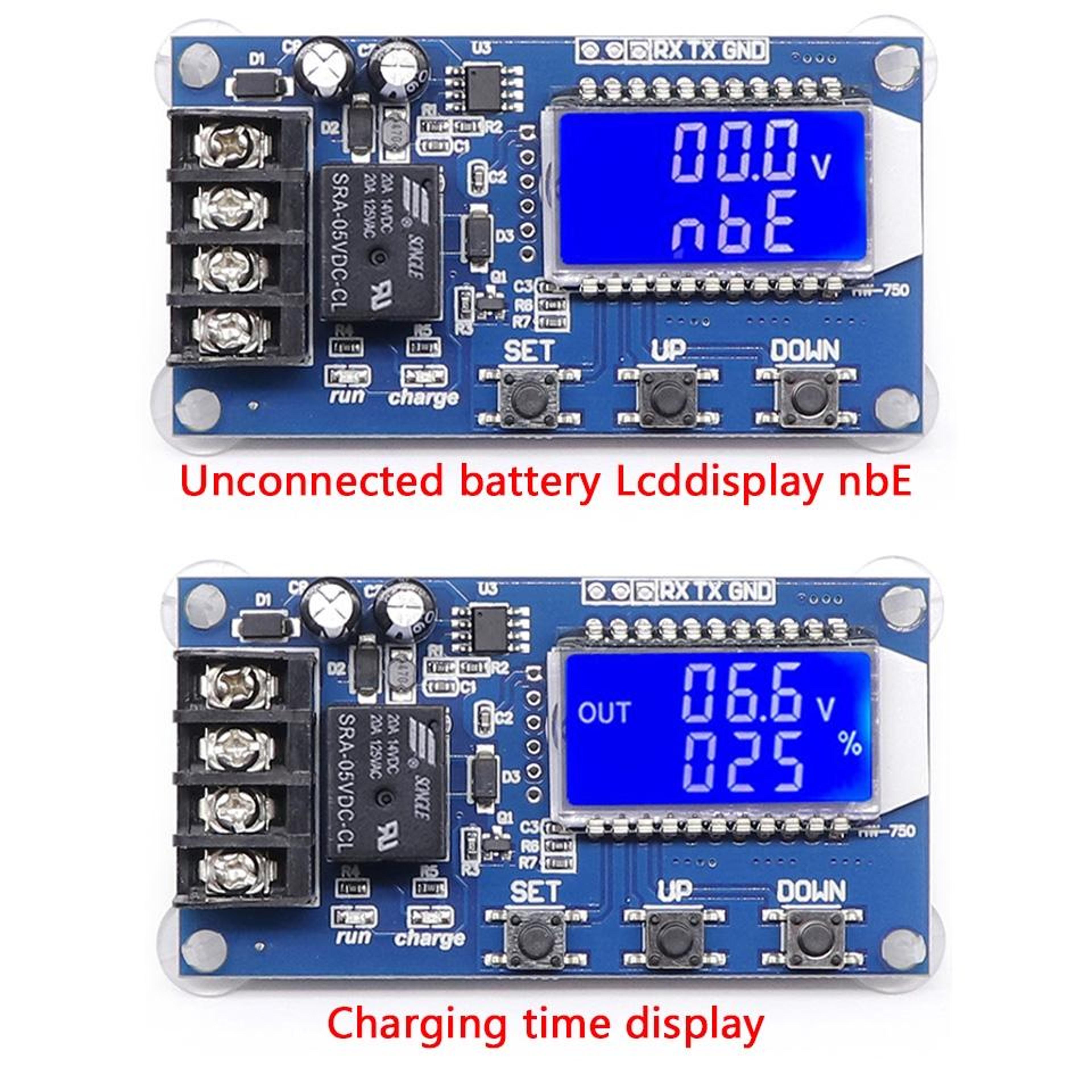 Battery Charge Controller 660V 10A LCD Overcharge Protection Module 5