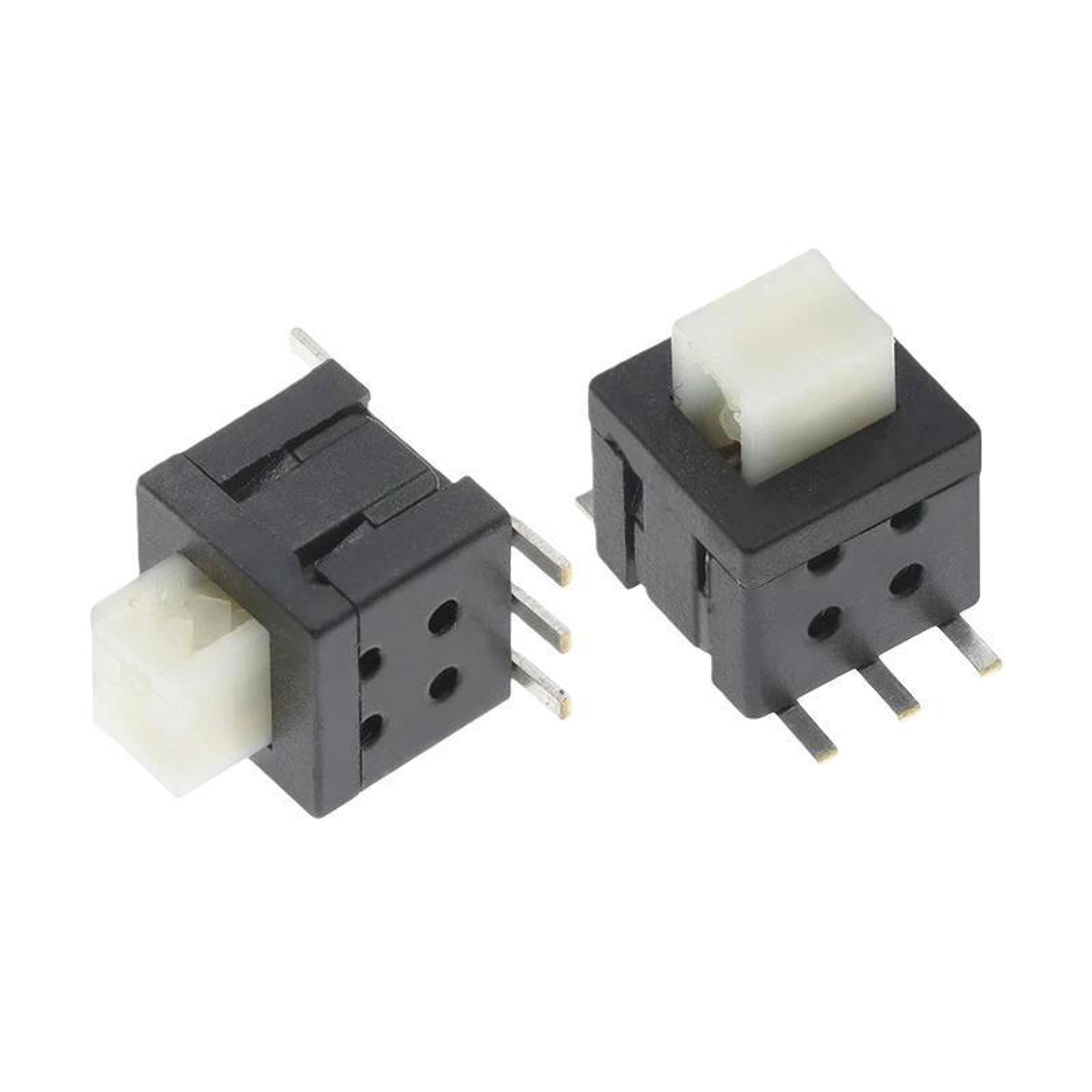 20PCS 58mm 6 Pin Tactile Switch Latching Power Button For PCB Electronics 2