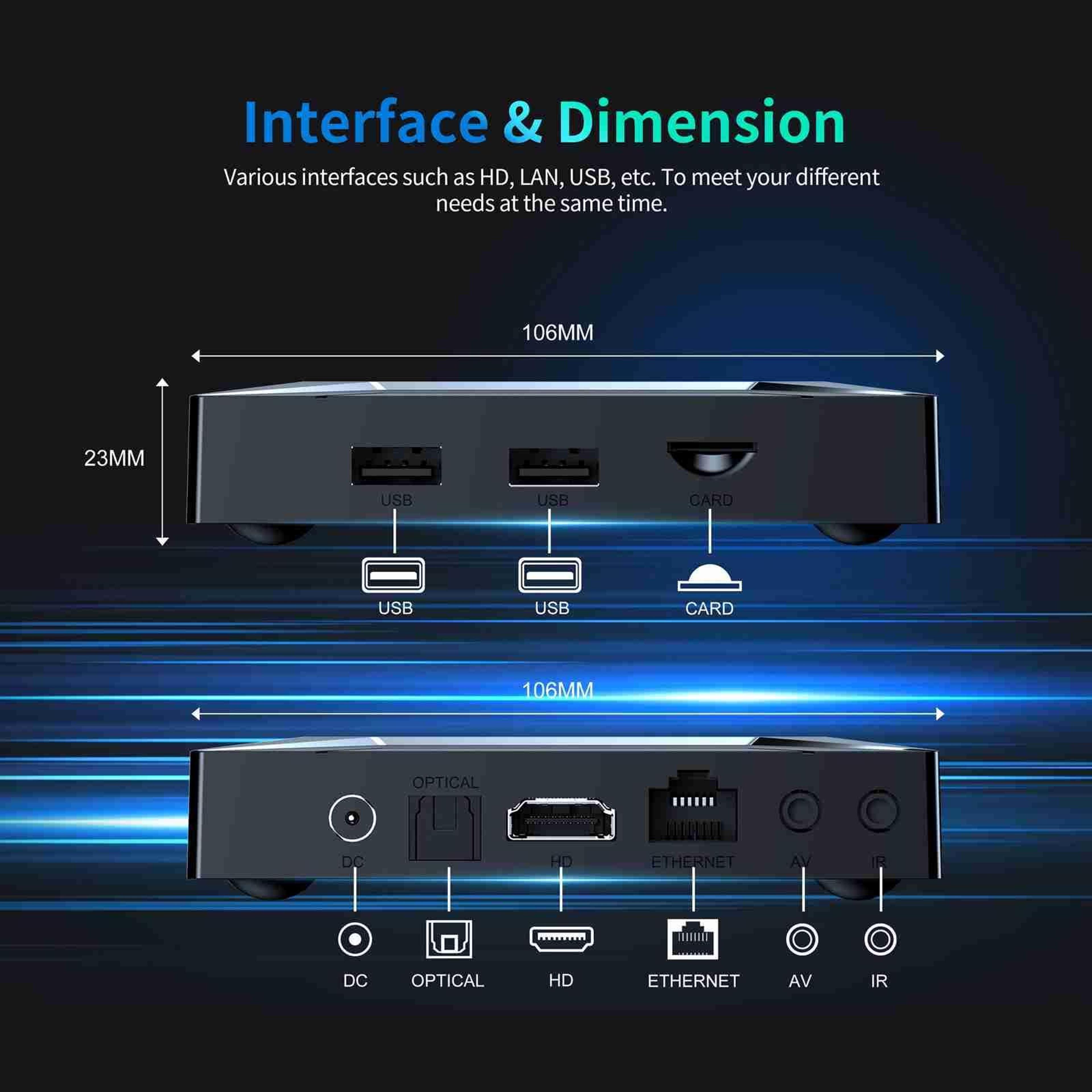 X96 Android 14 TV Box 4K Streaming And DualBand WiFi 10