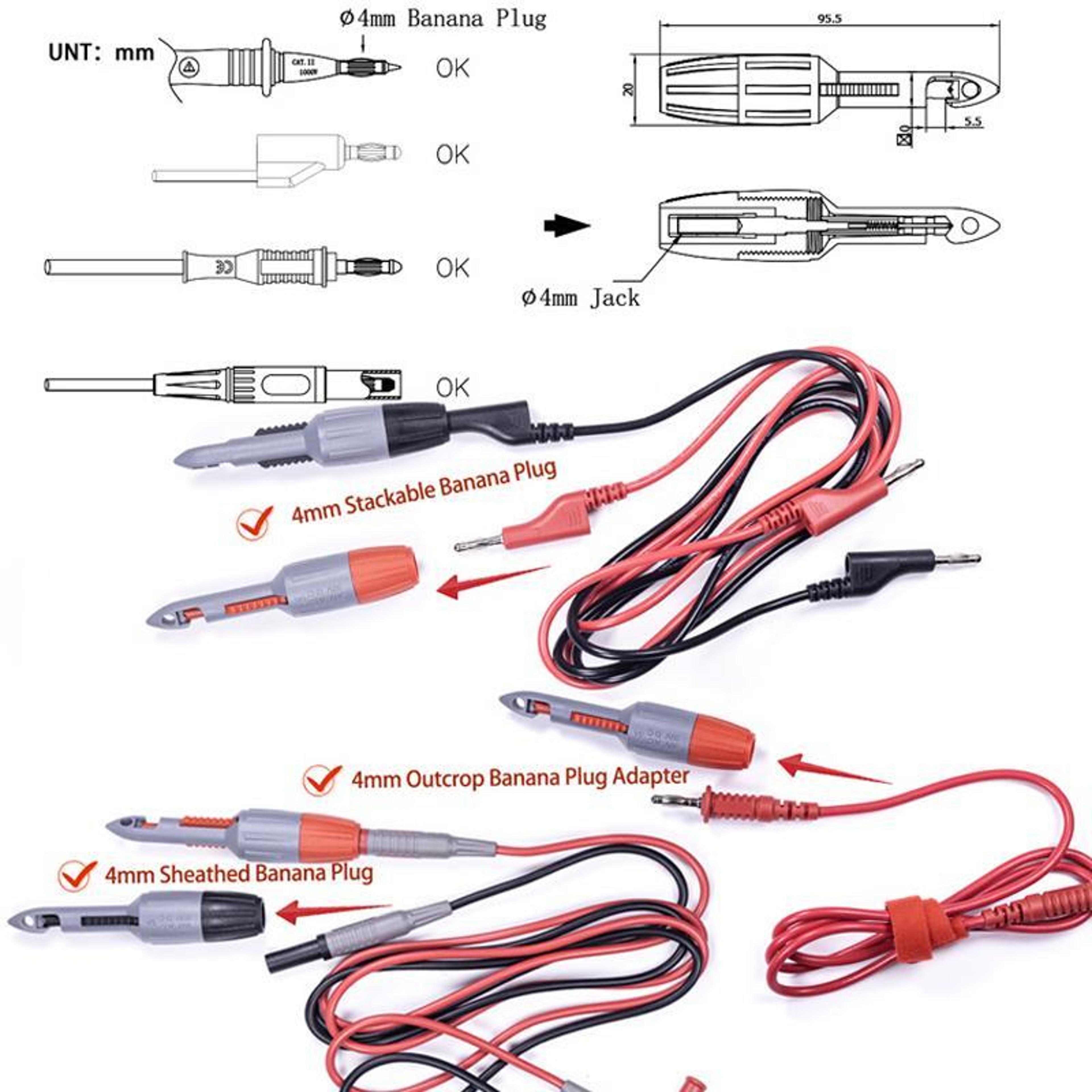 Multimeter Piercing Probe Set For NonDestructive Automotive Wire Testing 3