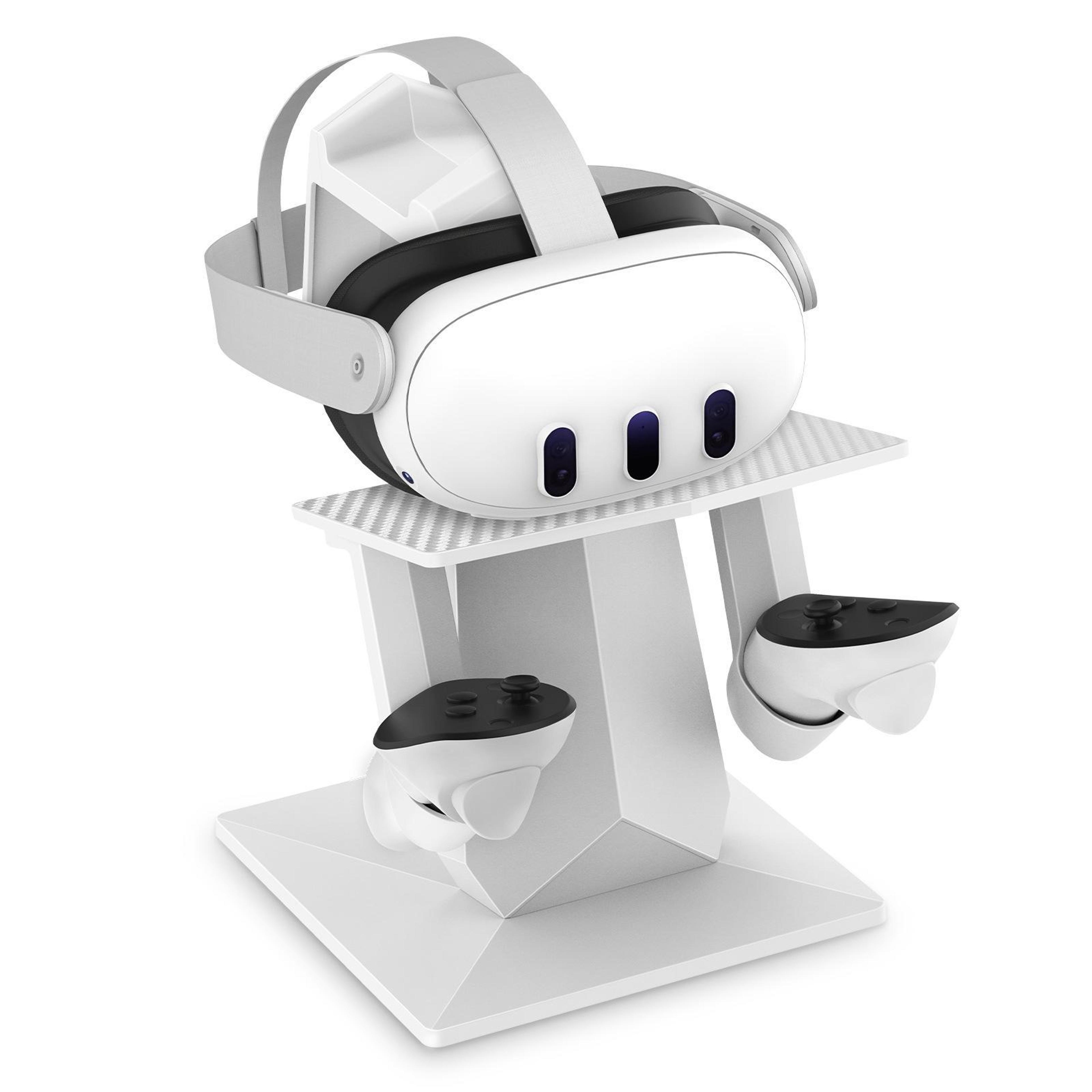 Universal VR Headset Stand With Controller Holders For Meta Quest 7