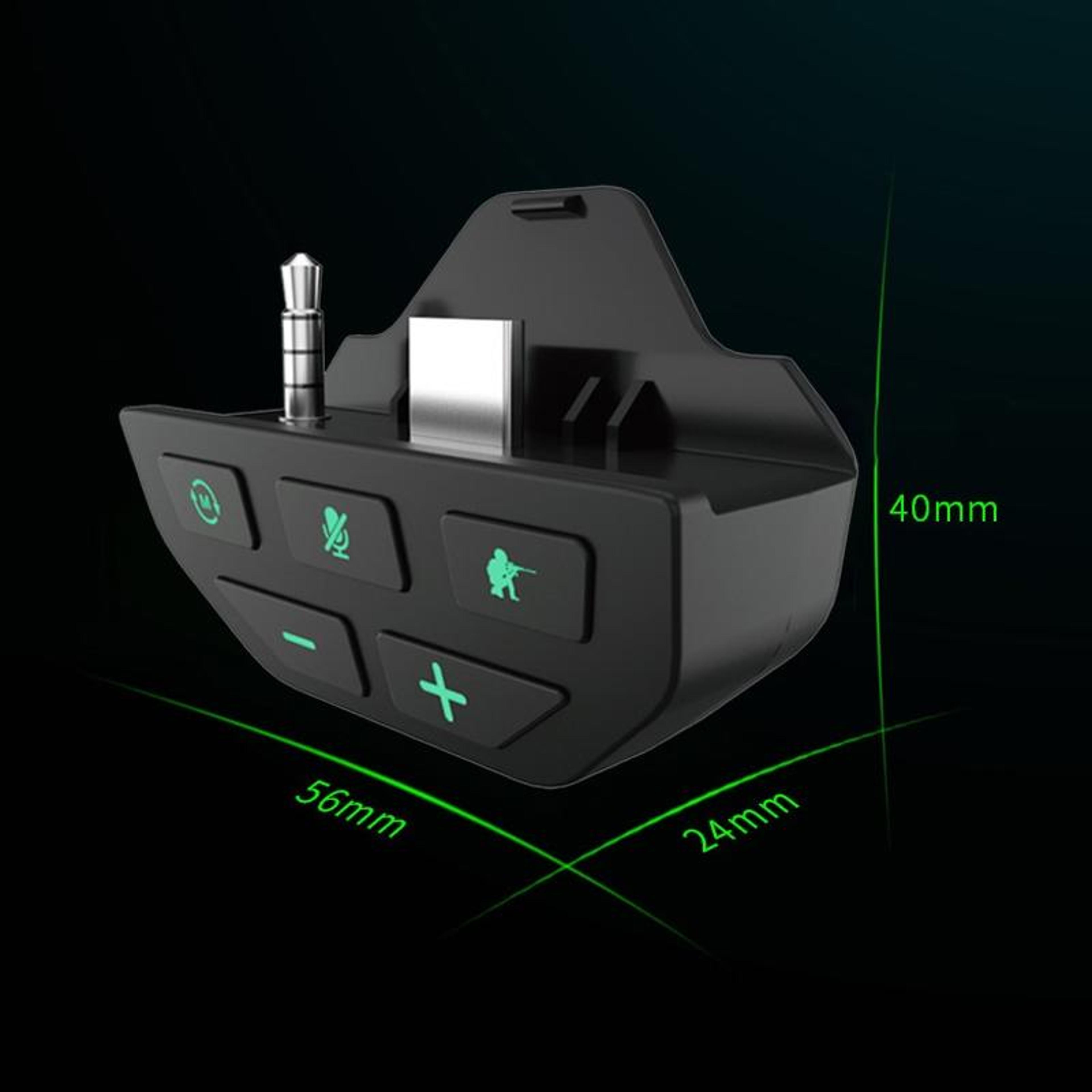Xbox Headset Adapter With 35mm Audio Jack And Gaming Sound Control 2