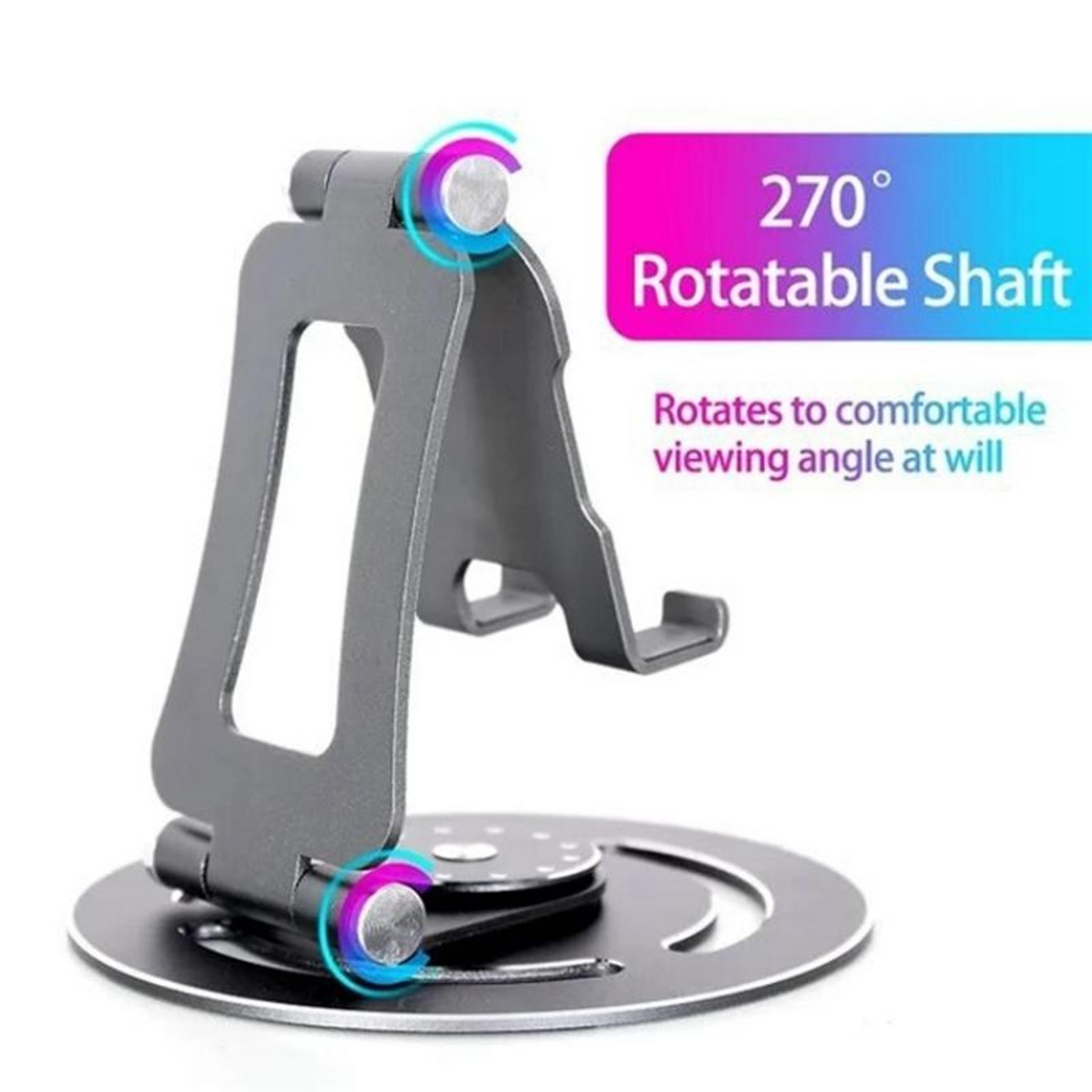 G62 360 Degree Rotating Phone Stand Foldable Adjustable Desktop Phone And Tablet Holder 1