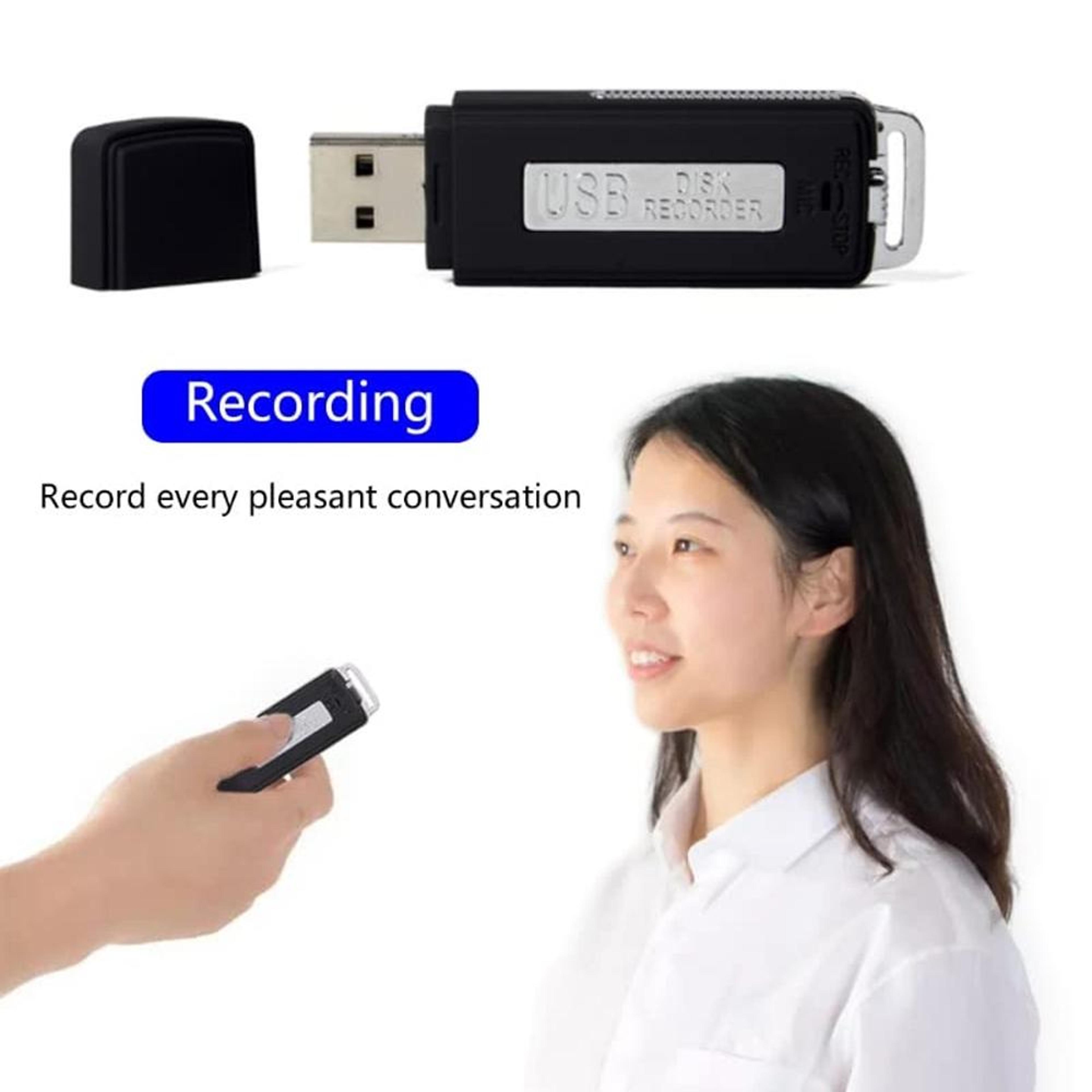 Portable USB Voice Recorder With Rechargeable Battery And Time Sync 4