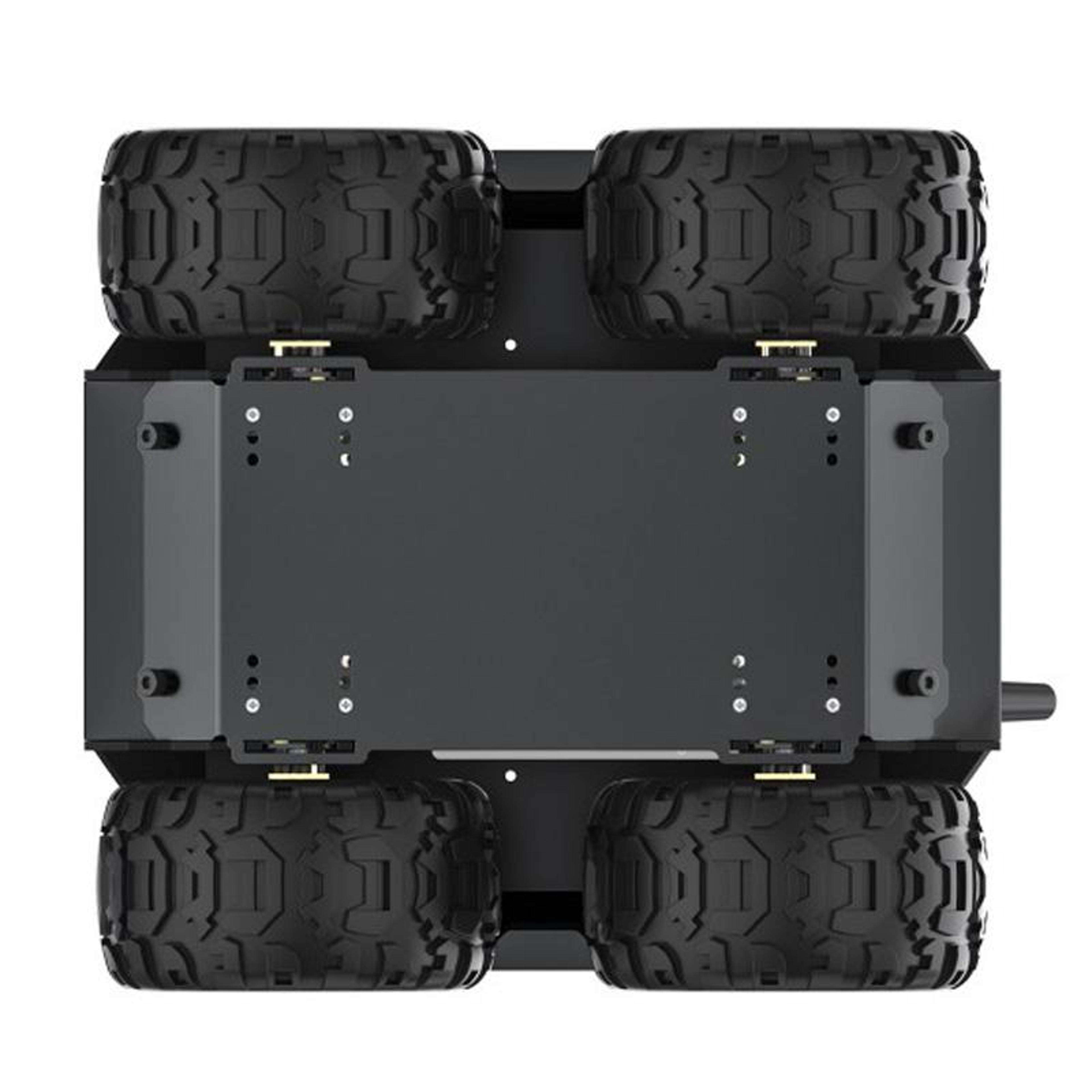 4WD Robot Chassis With ESP32 Robot Controller And Expandable Metal Platform 12