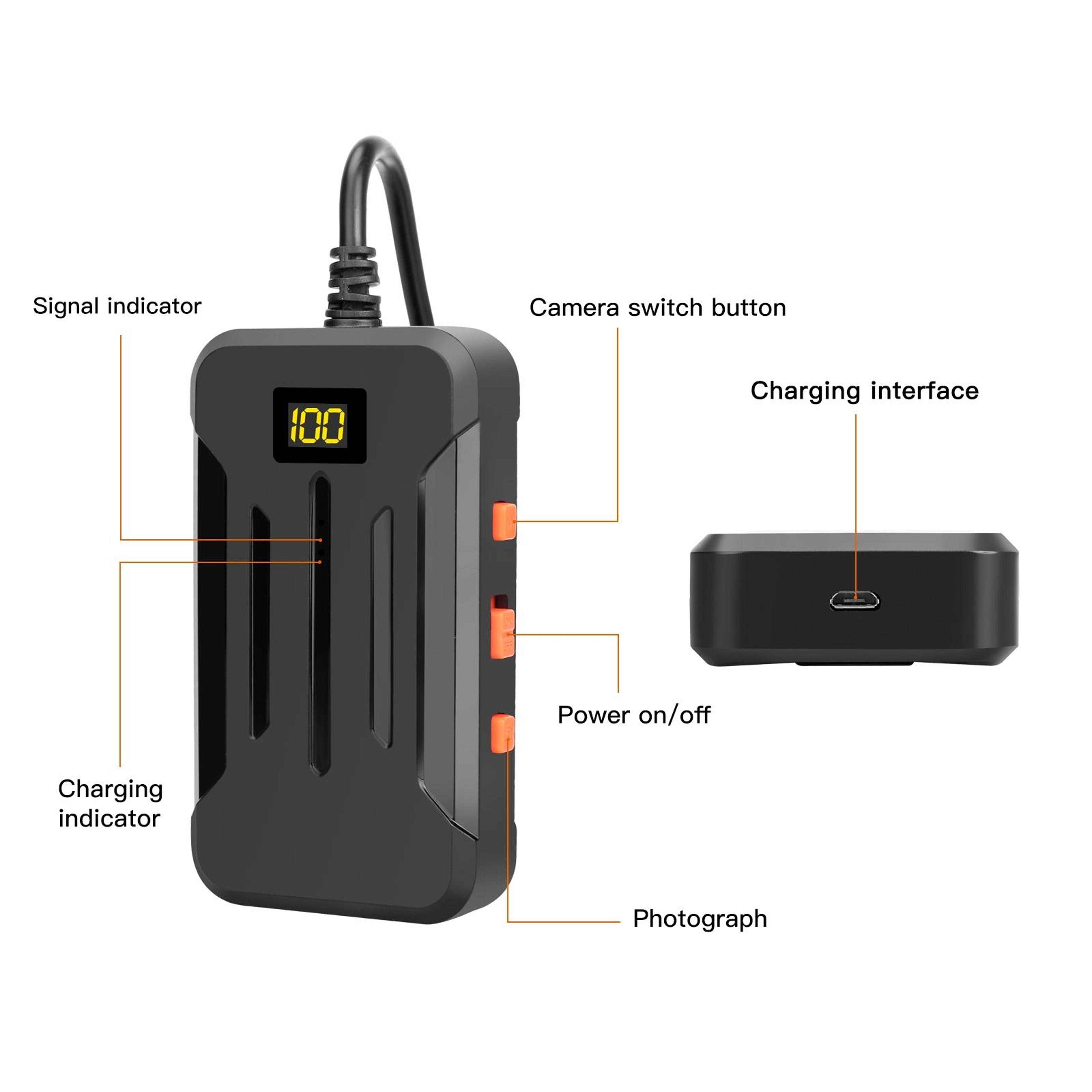 55mm Dual Camera Endoscope 1080P Waterproof Inspection Camera 6