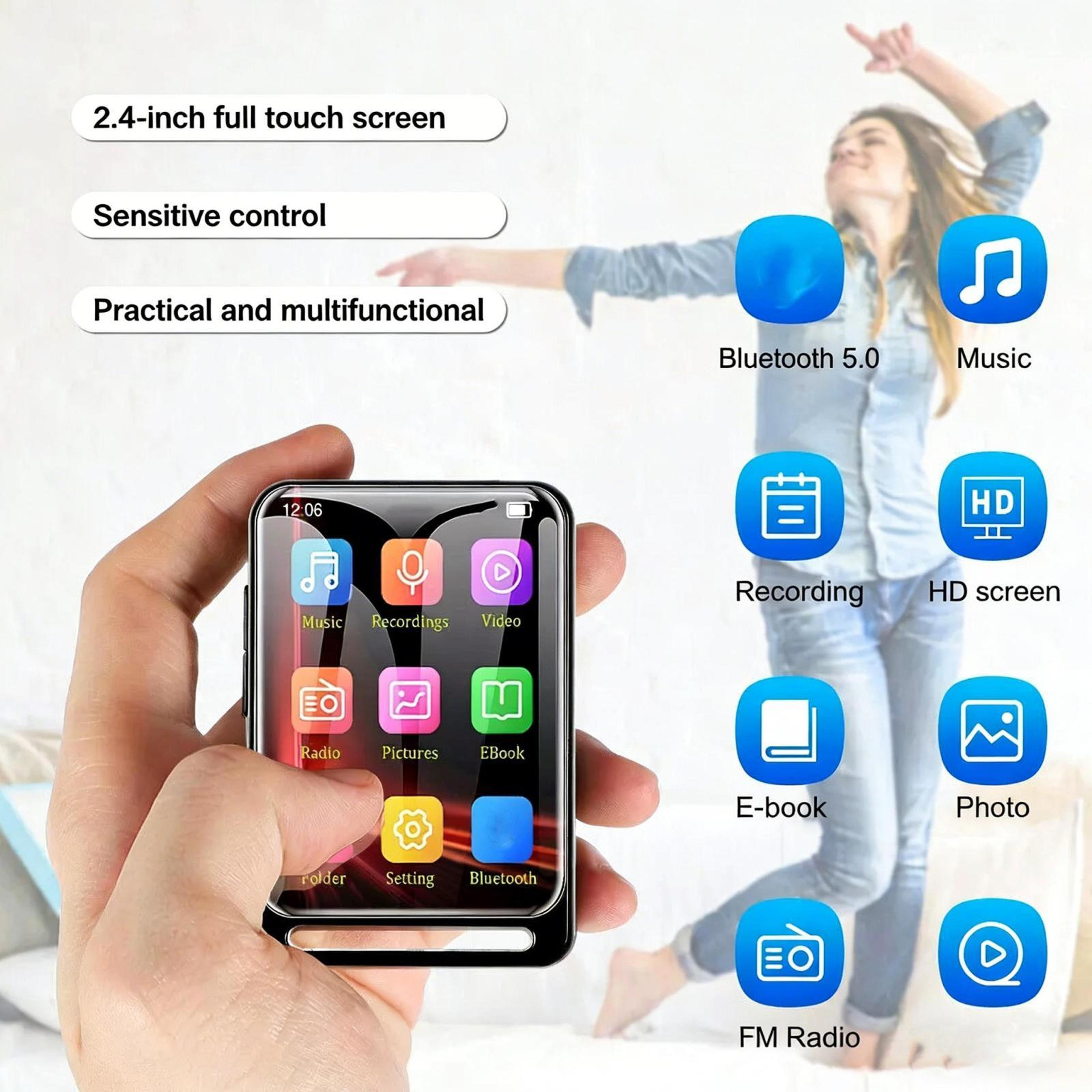 M6 Bluetooth MP3 Player With Touchscreen Speaker FM Radio And 20Hour Battery 2