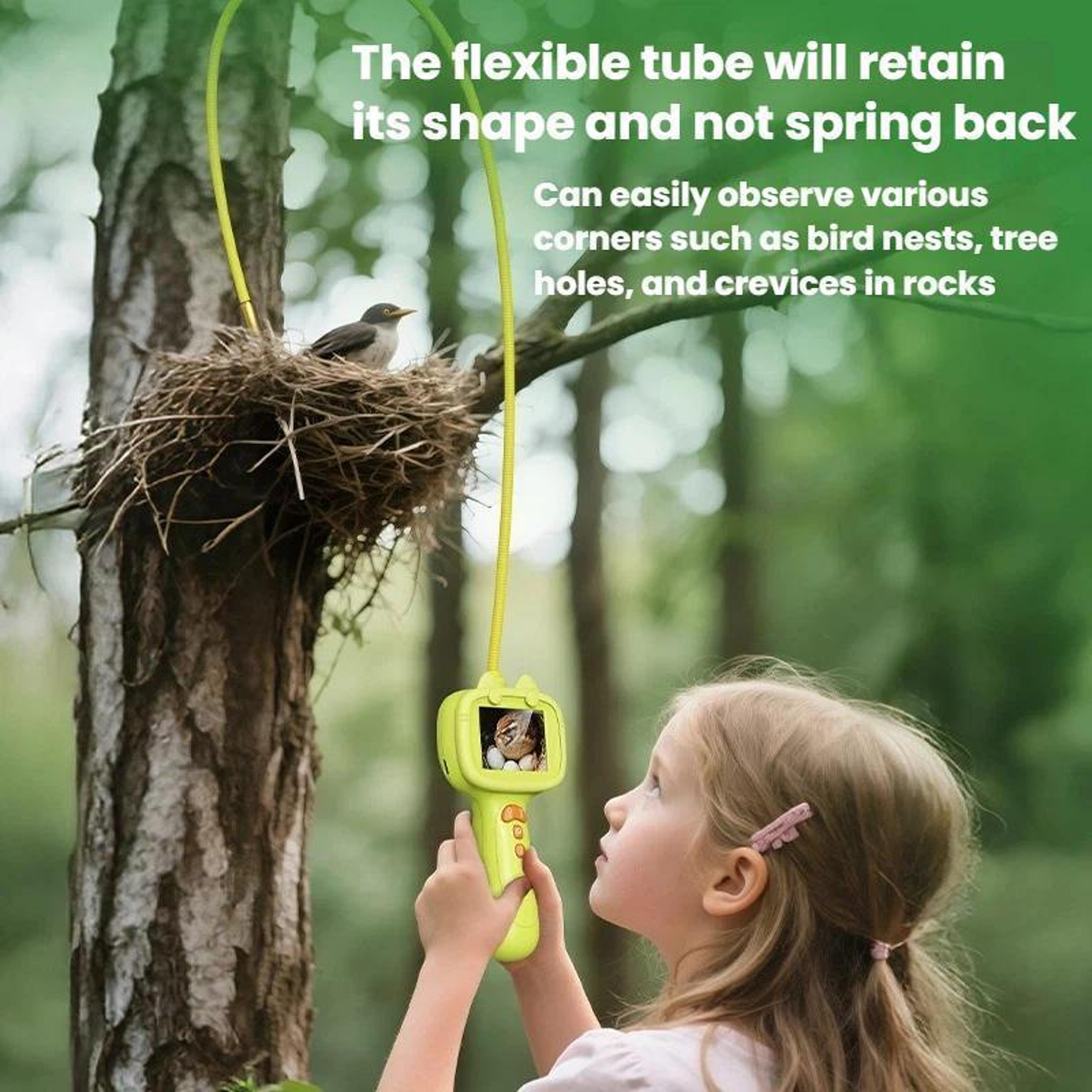 Kids Endoscope Camera With 24Inch Screen IP67 Waterproof Borescope For Nature Exploration 4