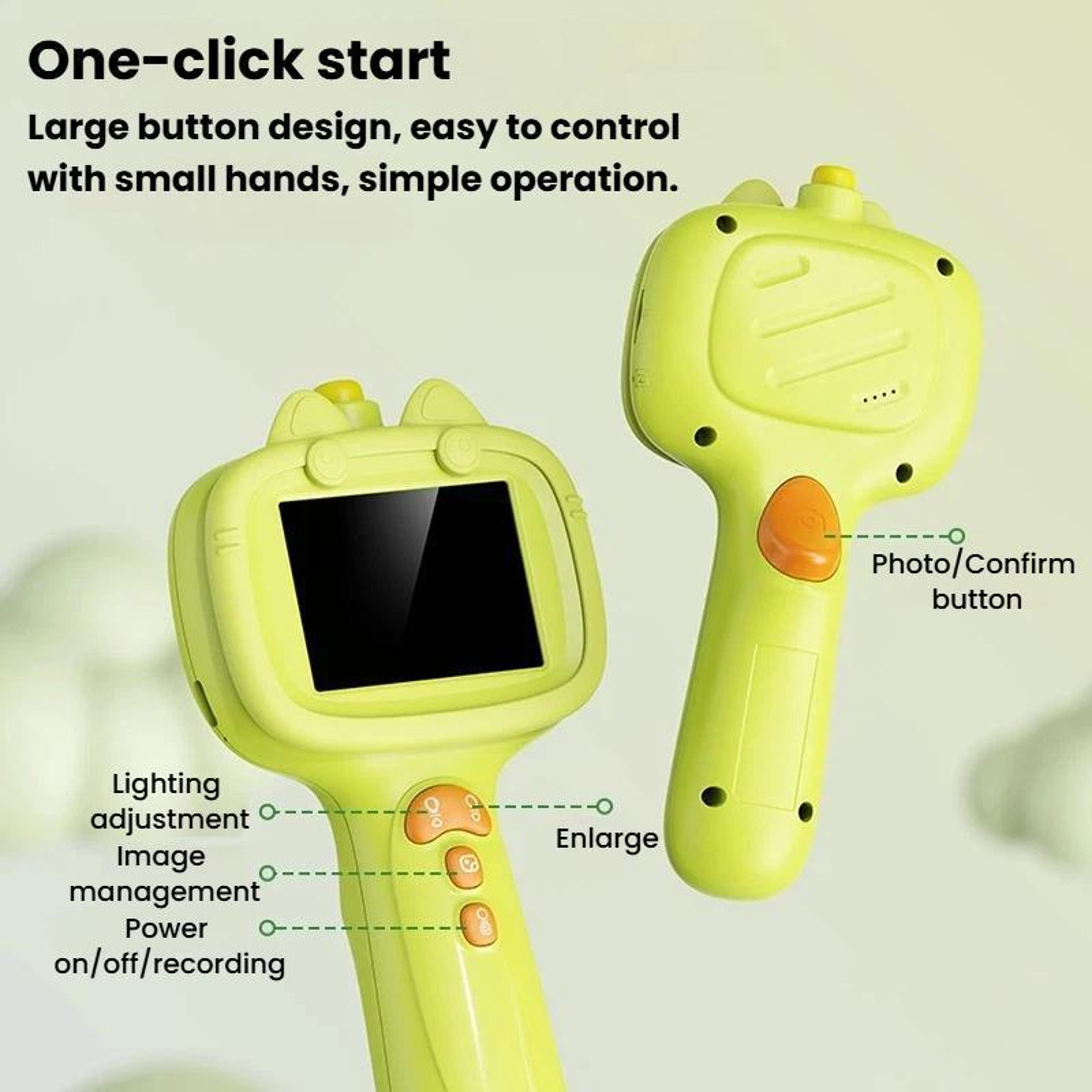 Kids Endoscope Camera With 24Inch Screen IP67 Waterproof Borescope For Nature Exploration 6