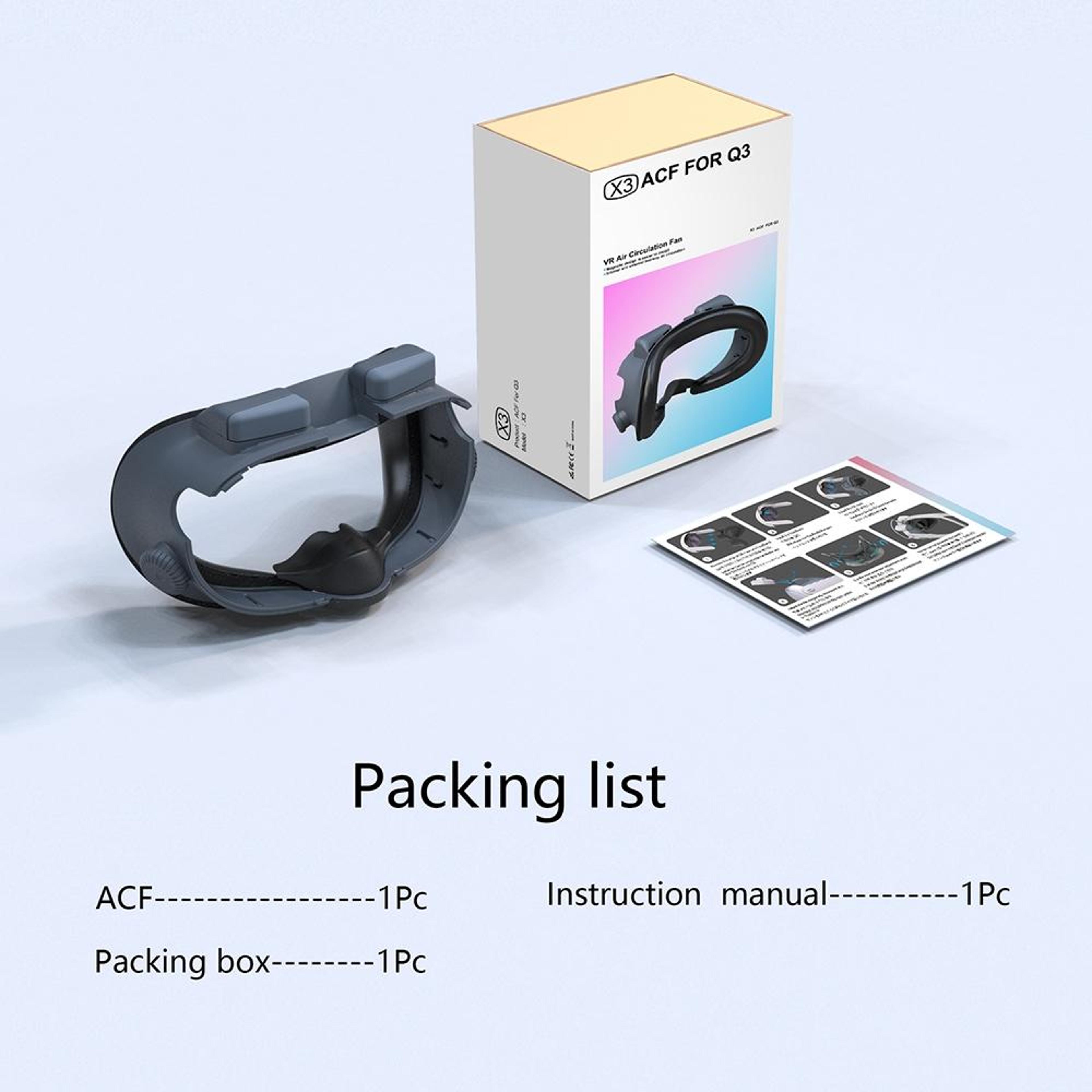 Adjustable Meta Quest 3 Facial Interface With Light Blocking Ventilation And GlassesFriendly Fit 8