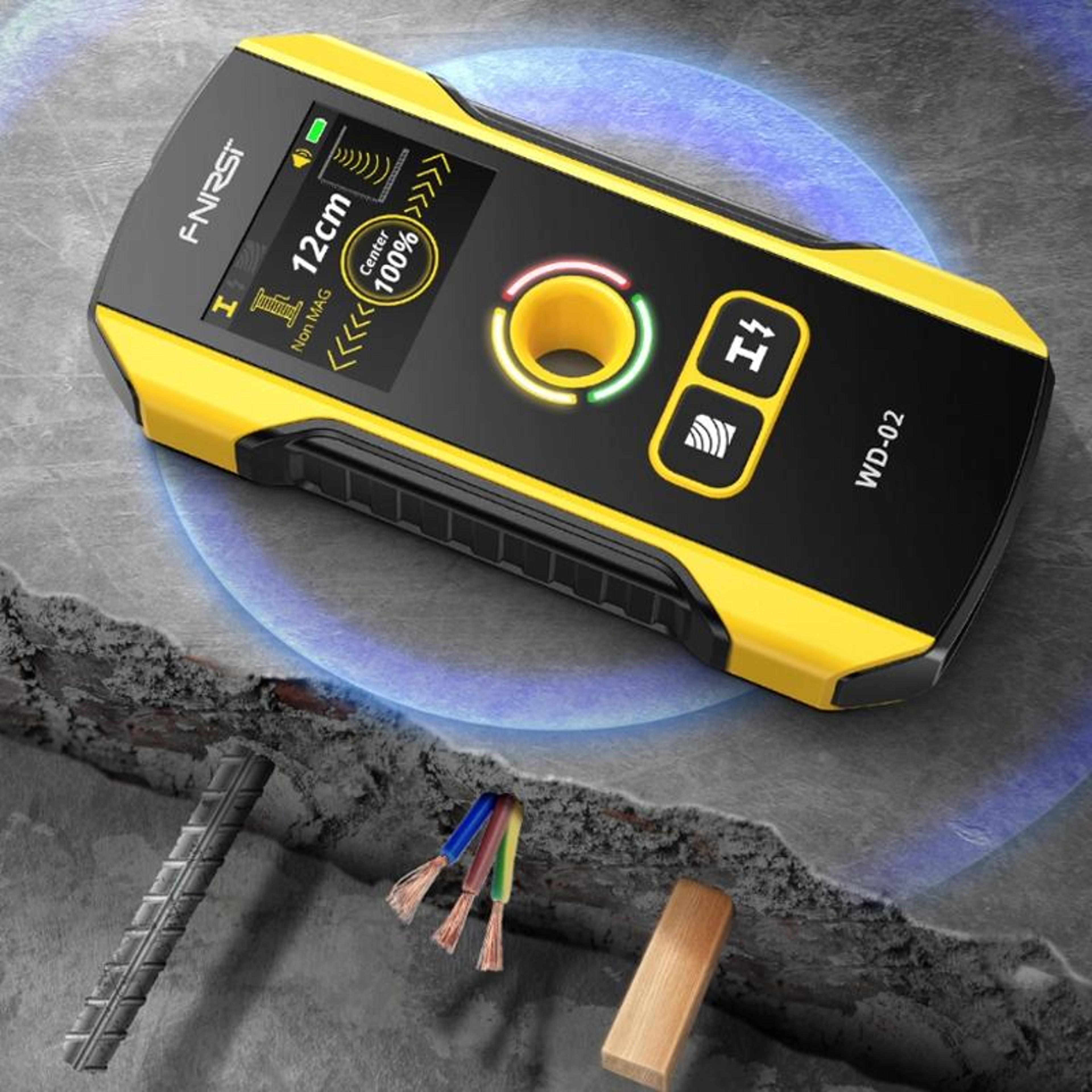 Wall Scanner And Stud Finder With Live Wire And Rebar Detection 1