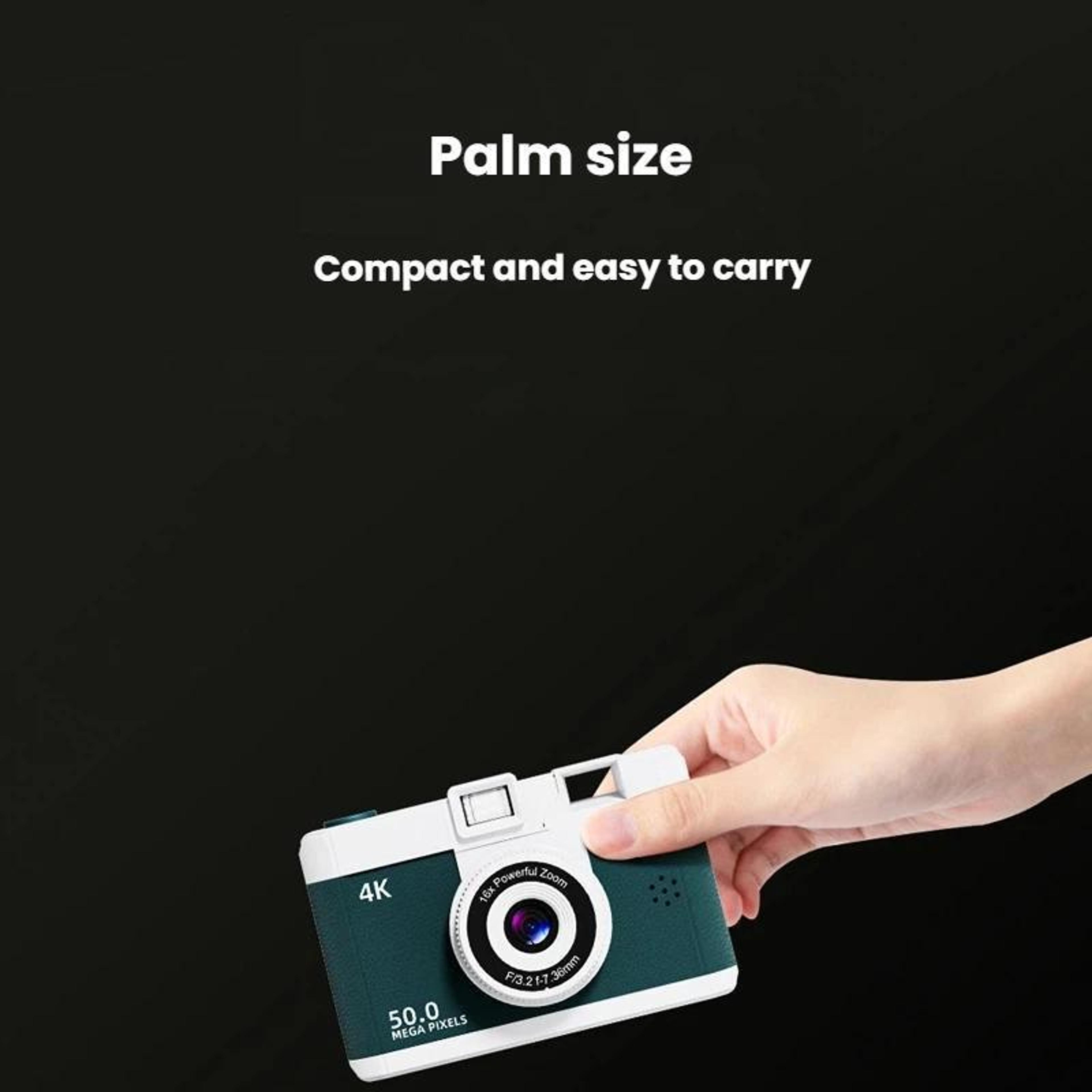 WiFi Digital Camera With Dual Cameras 24 Inch IPS Screen And 16X Zoom 6