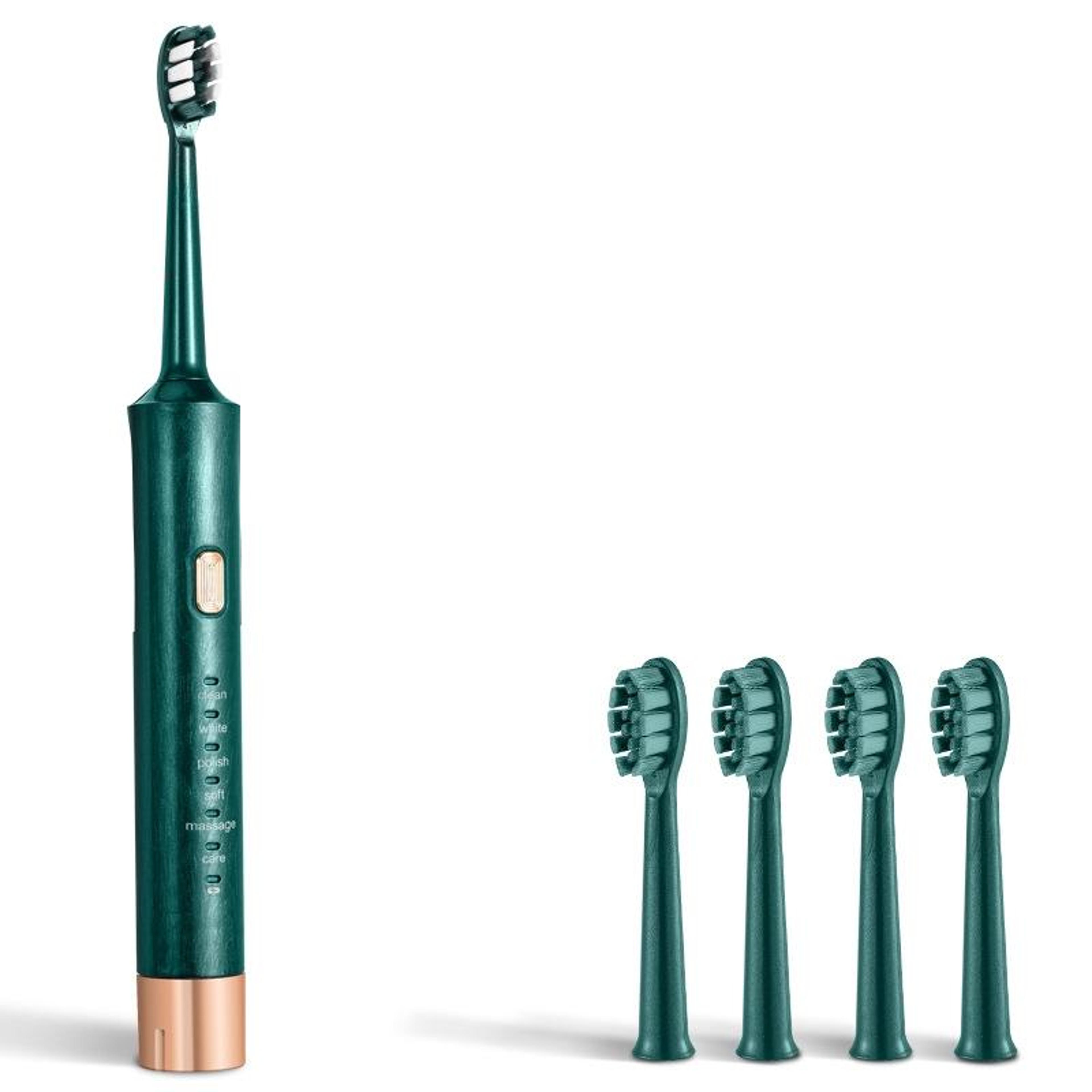 usb rechargeable sonic electric toothbrush with 6 cleaning modes