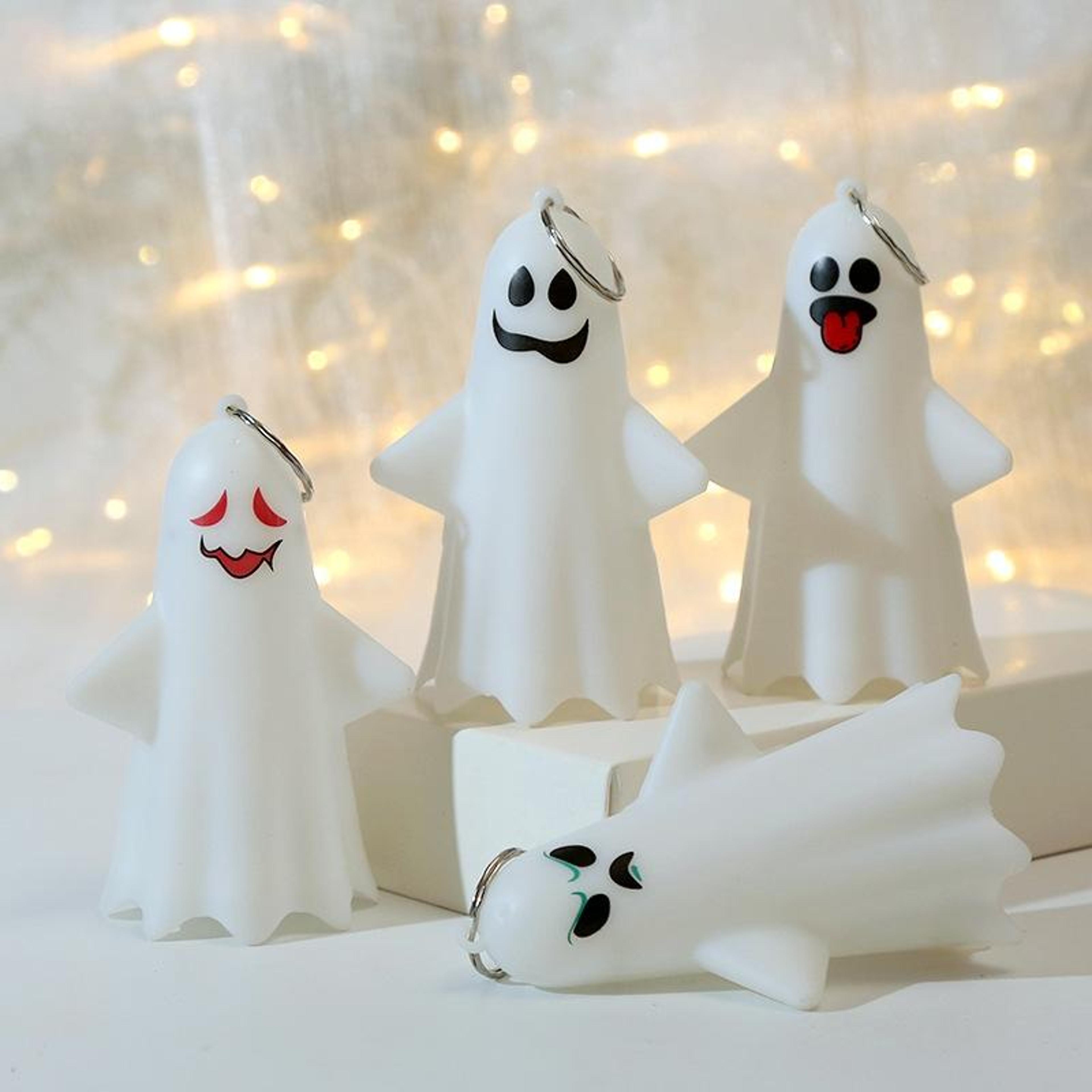 portable halloween ghost pumpkin led night light for kids