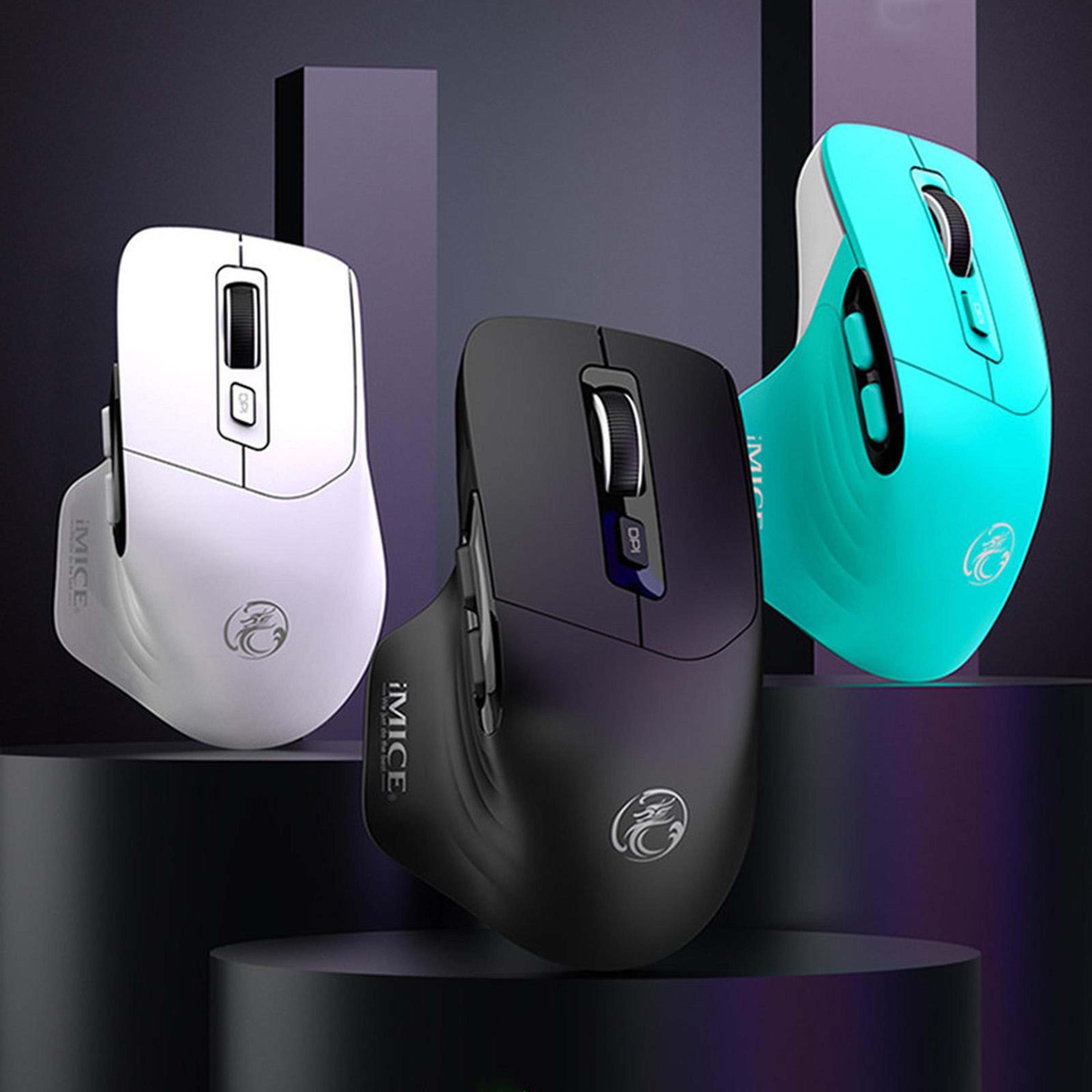 g209 wireless ergonomic mouse with bluetooth 2.4g and usb-c charging