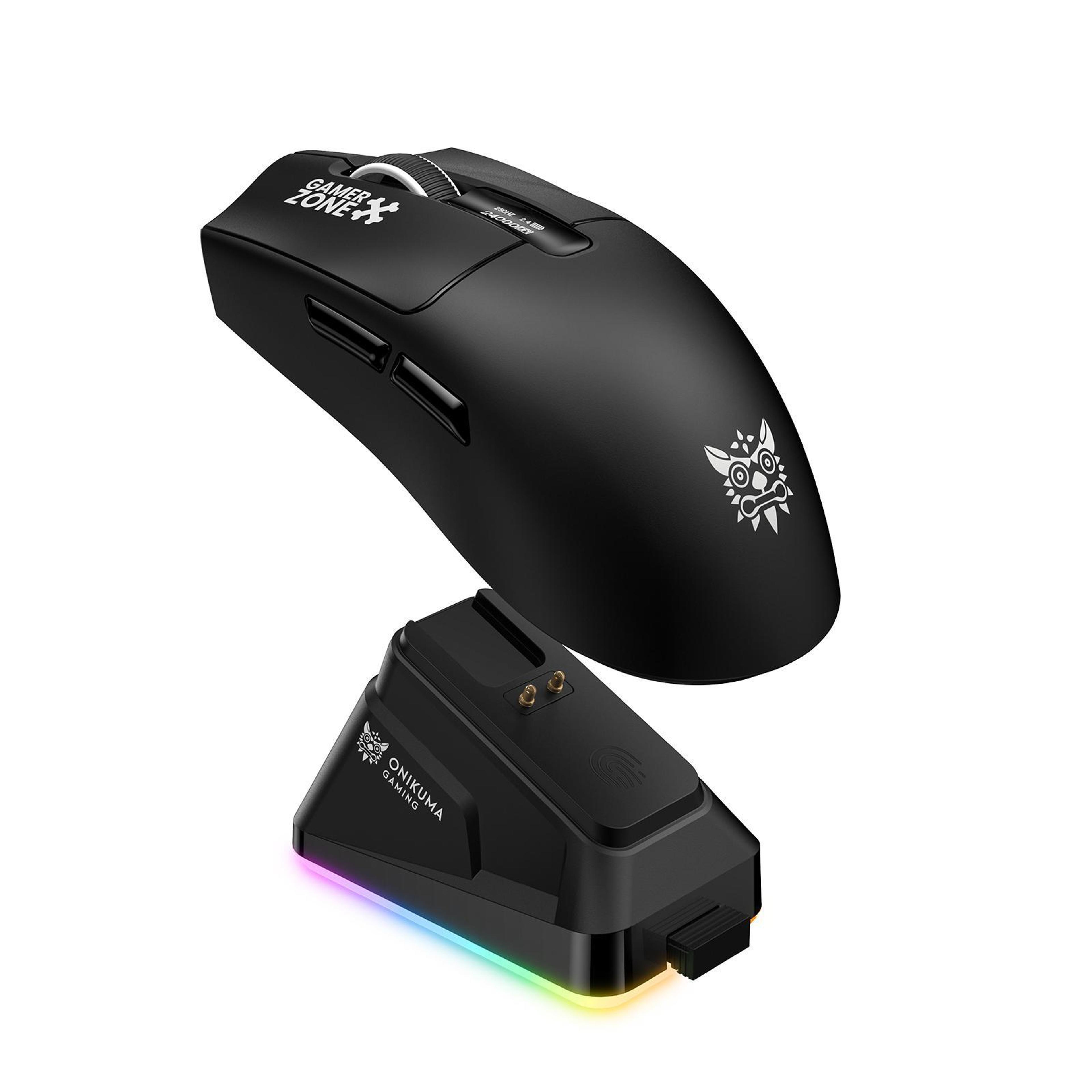 dm10 lightweight wireless gaming mouse with bluetooth and adjustable dpi