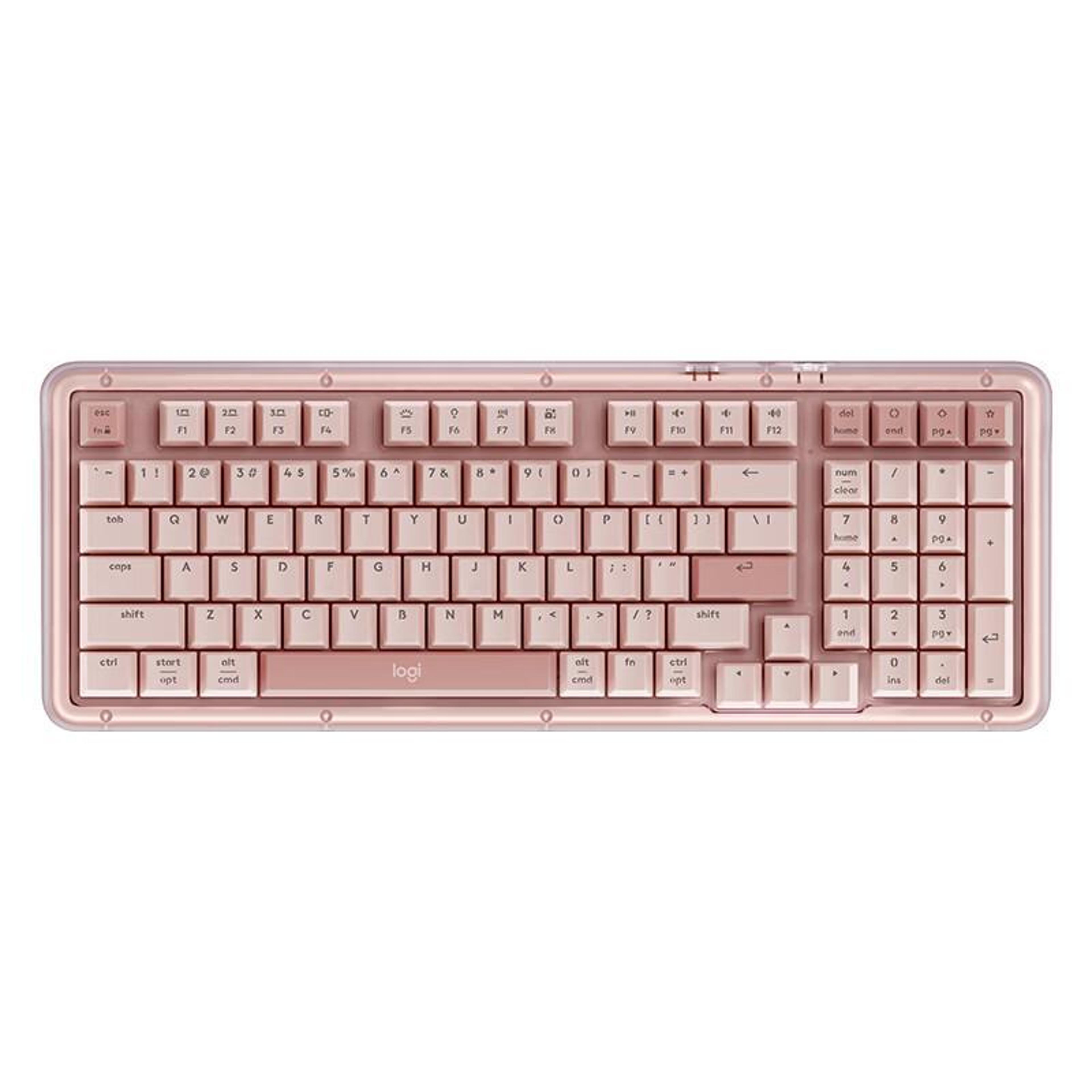 tri-mode wireless mechanical keyboard with hot-swappable switches and backlighting