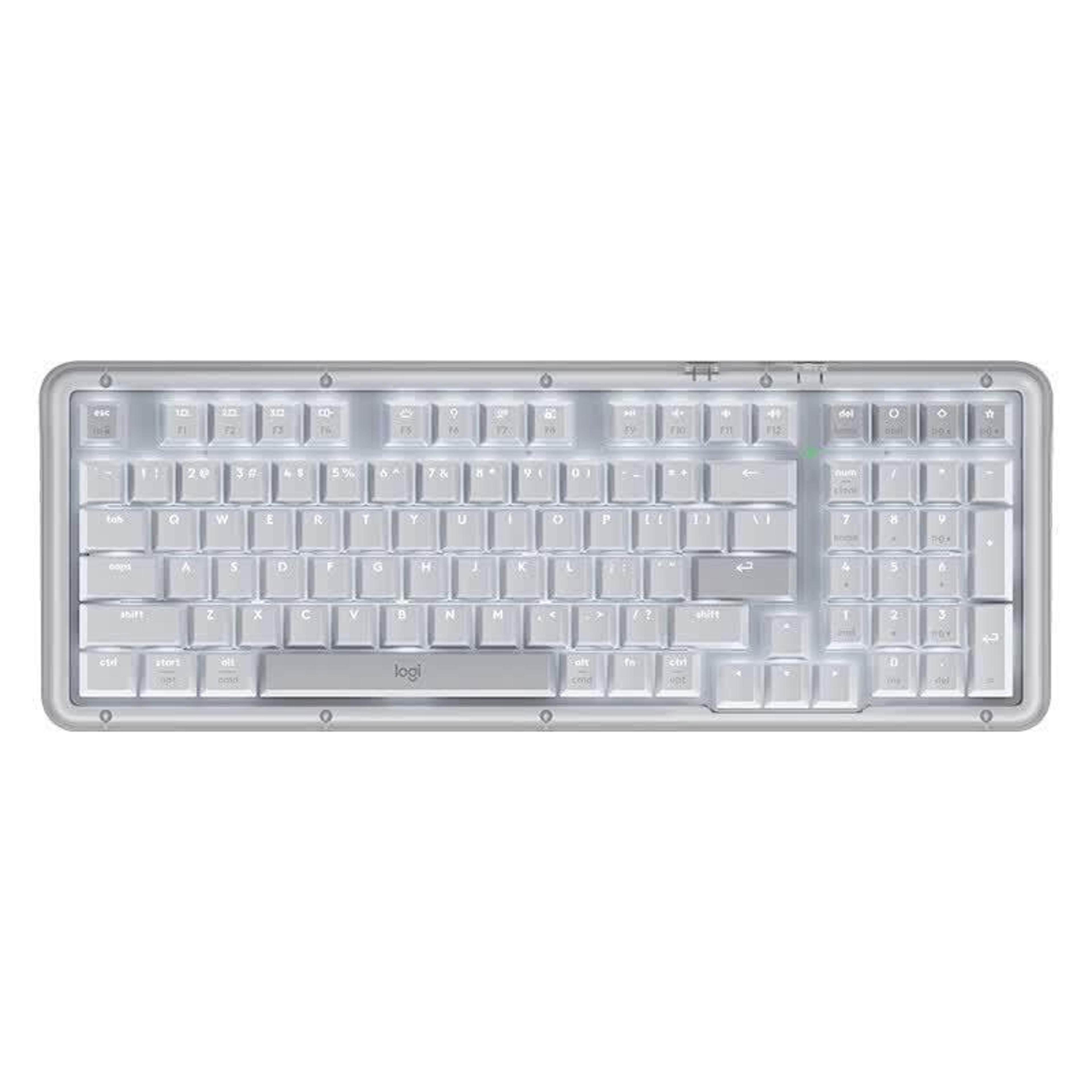 tri-mode wireless mechanical keyboard with hot-swappable switches