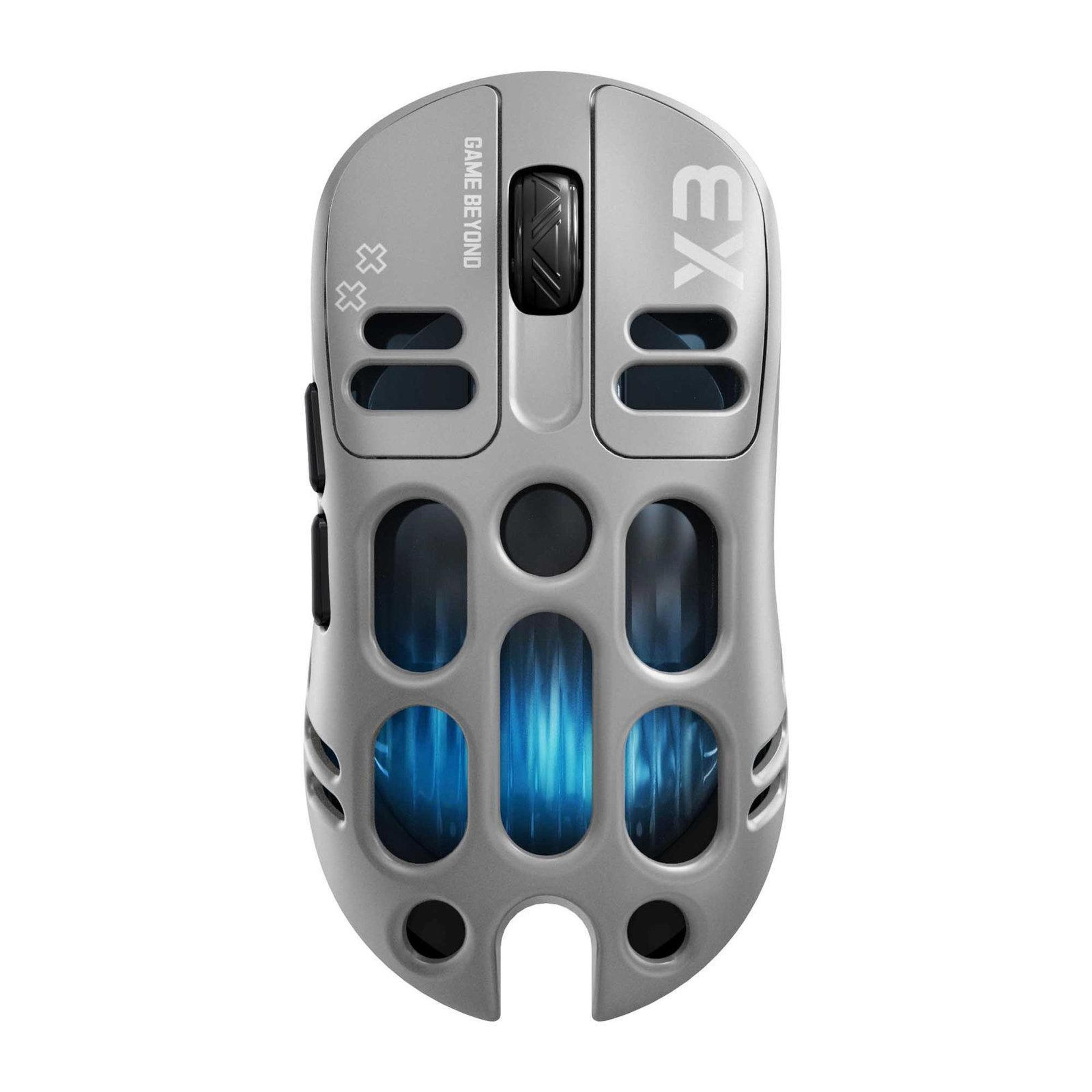x3 tri-mode wireless gaming mouse with 8000 dpi and lightweight honeycomb design