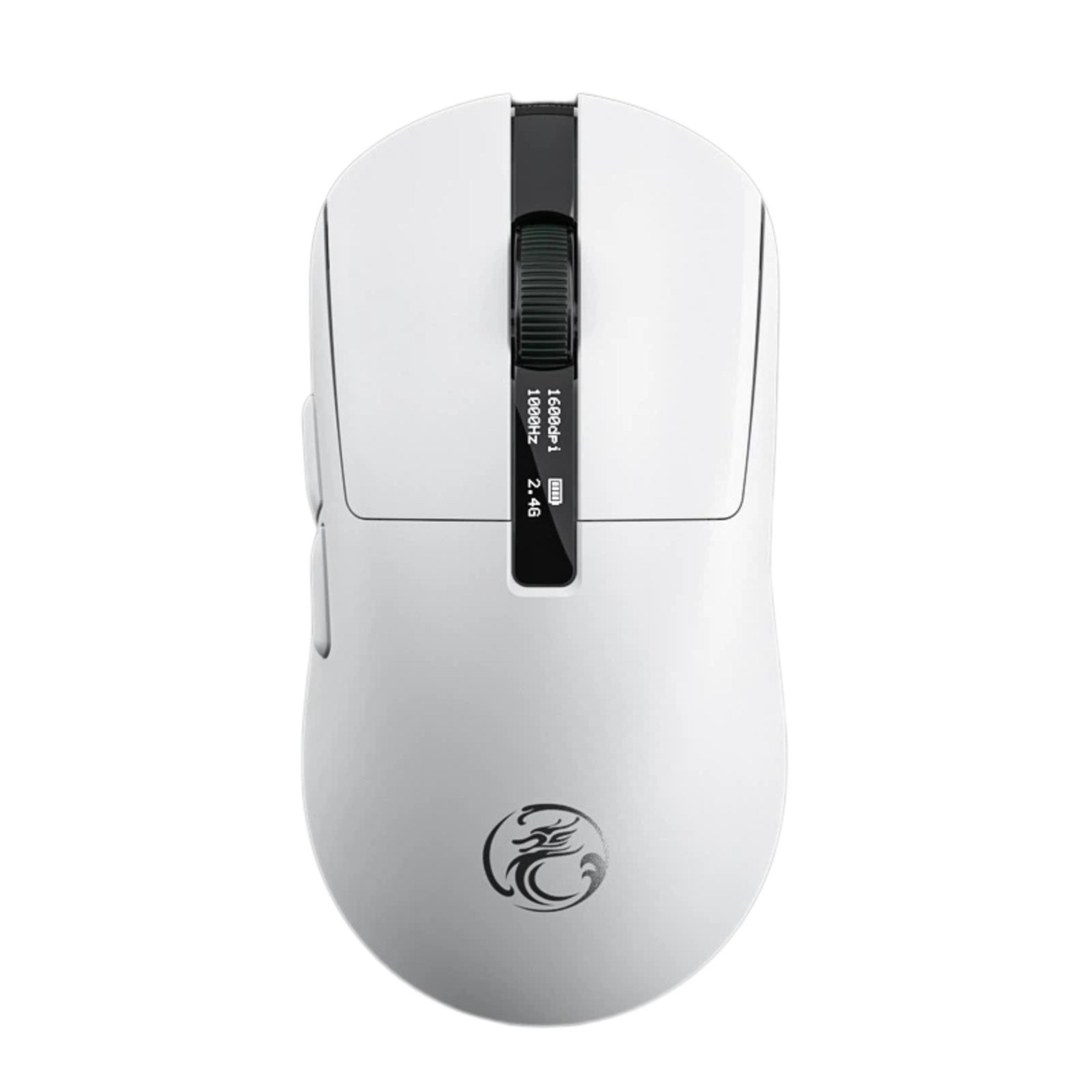 tri-mode wireless gaming mouse with display and adjustable dpi