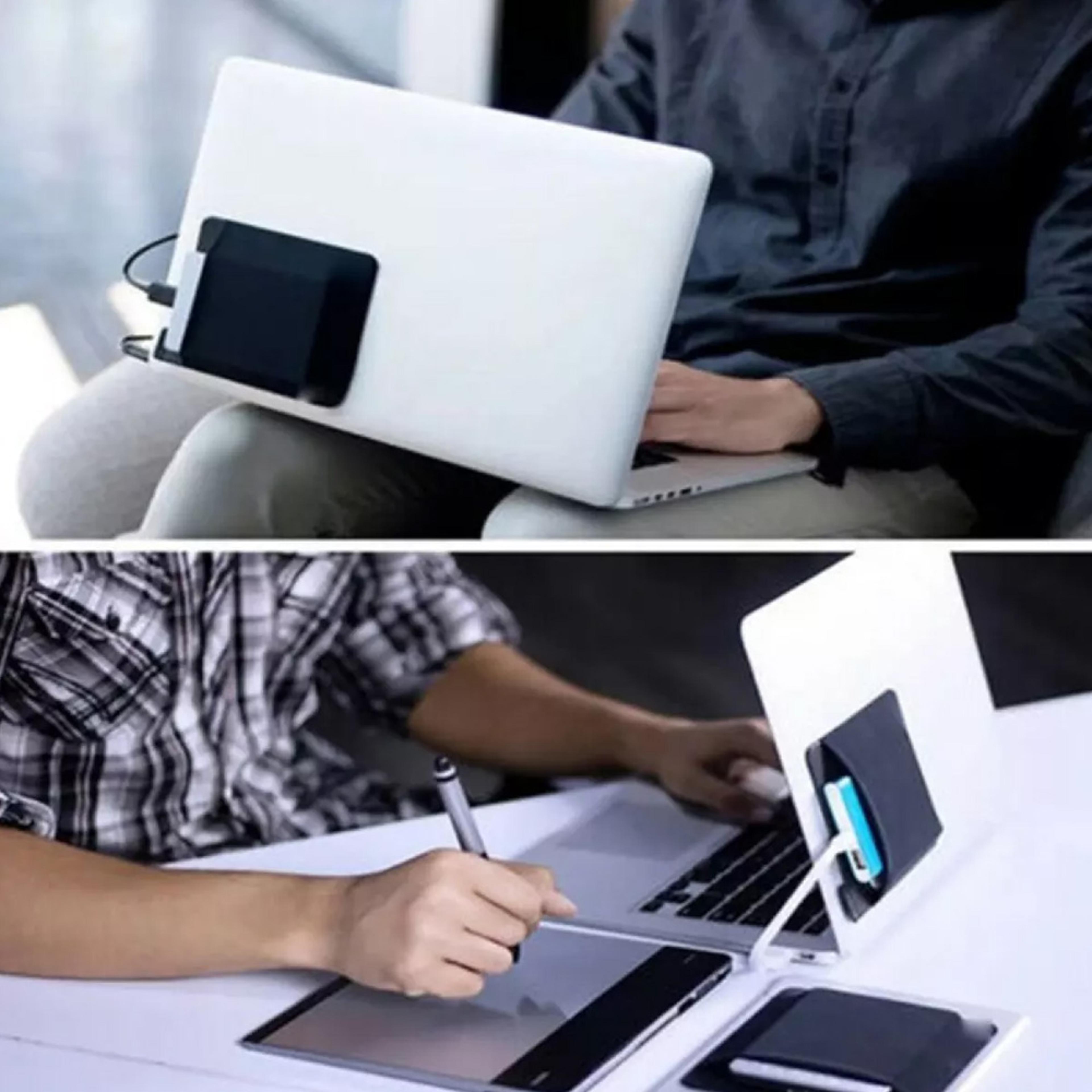 Adhesive Pocket Laptop Storage for External Hard Drives & Pens 3