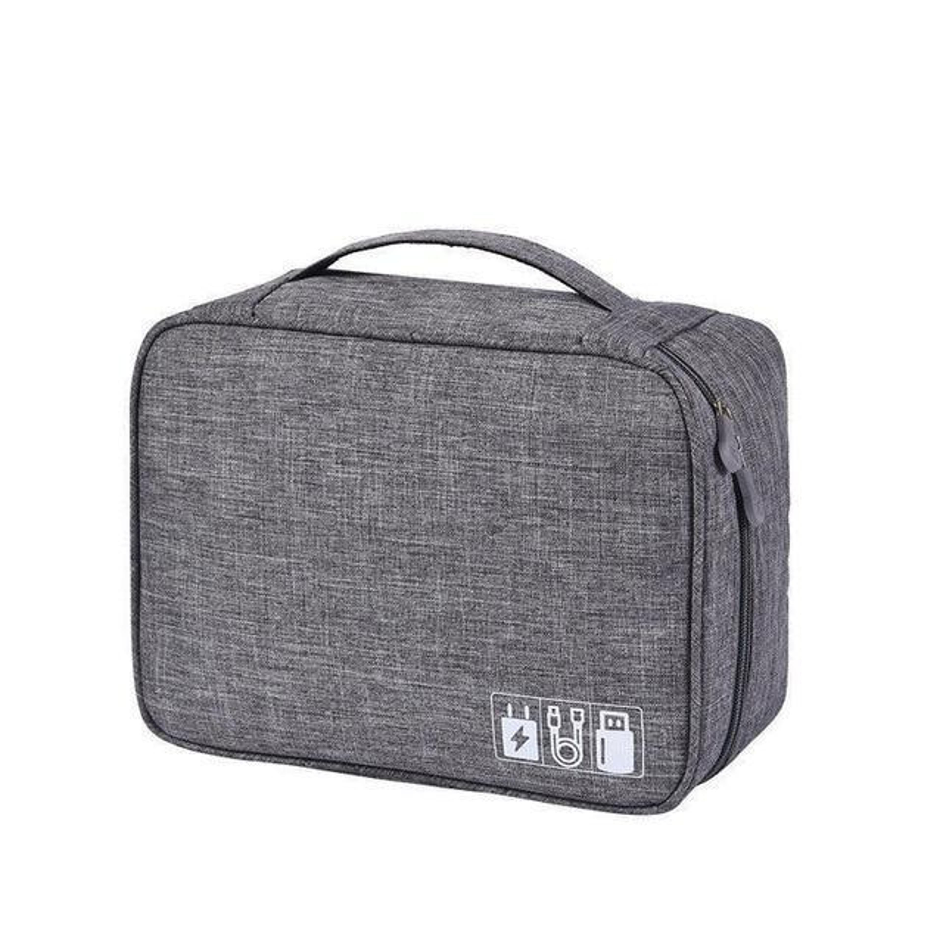 Tech Travel Organizer Bag grey