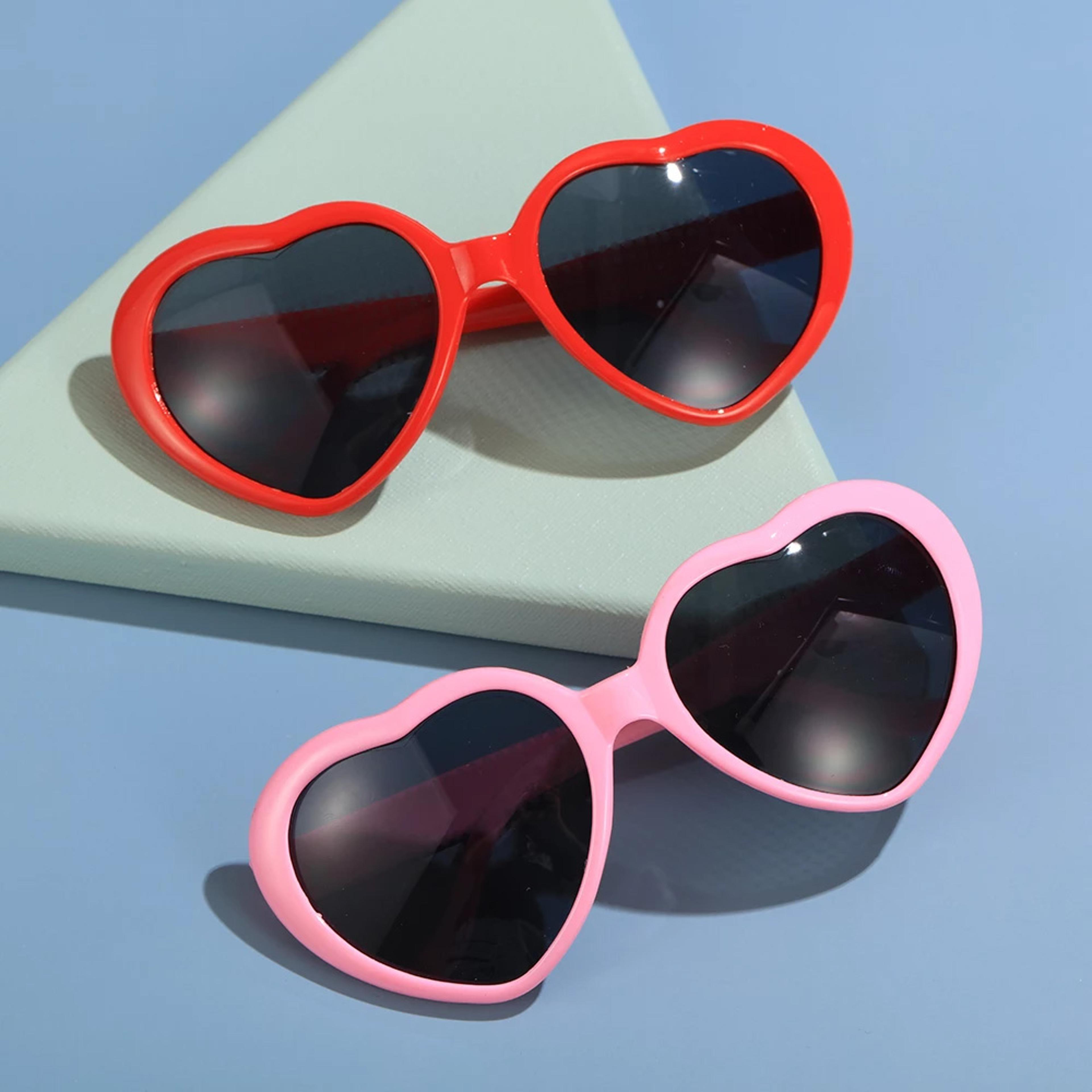 Heart Shaped Heart Effect Diffraction Glasses 3