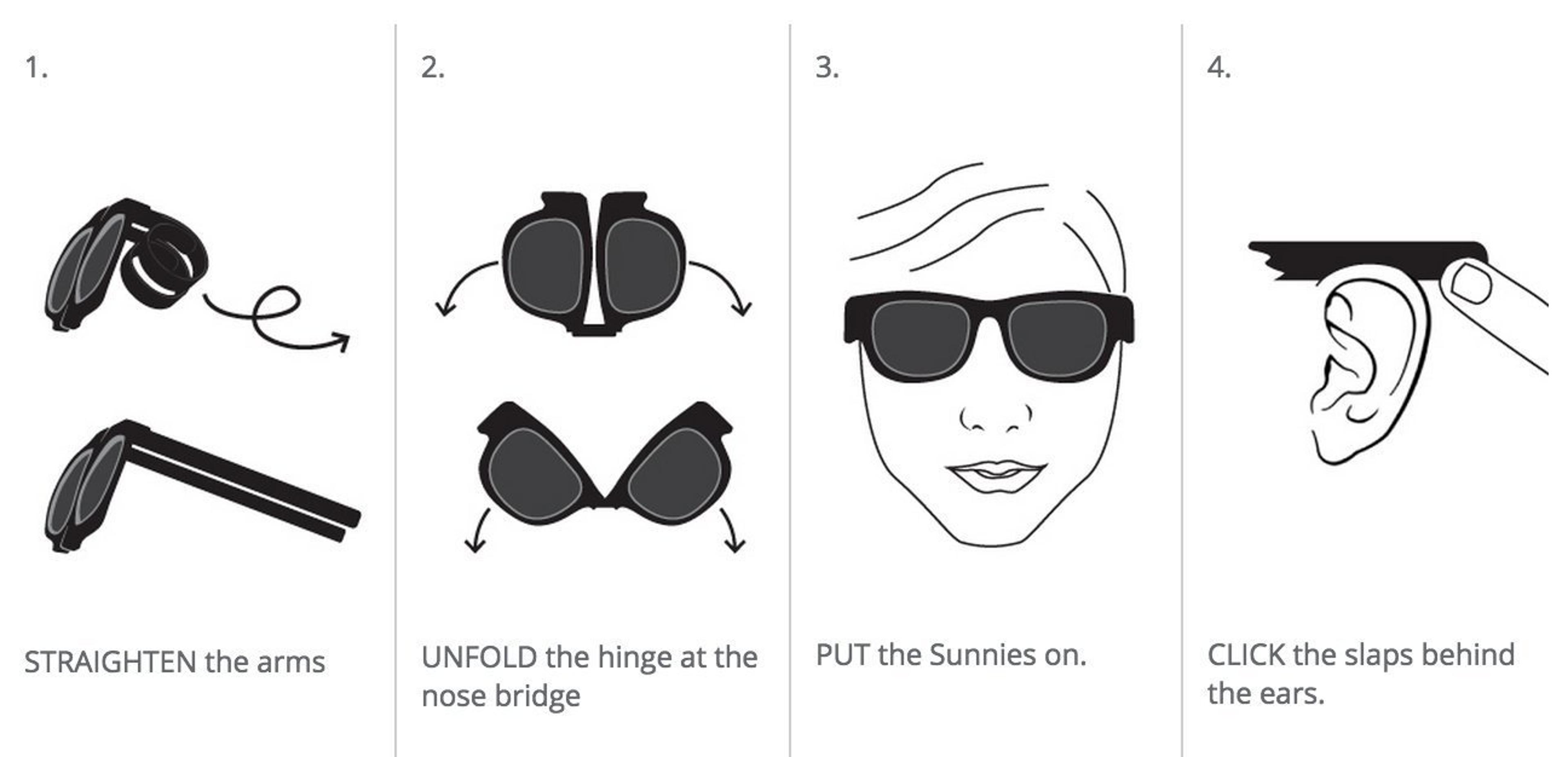 collapsible mirror lens sunglasses 5
