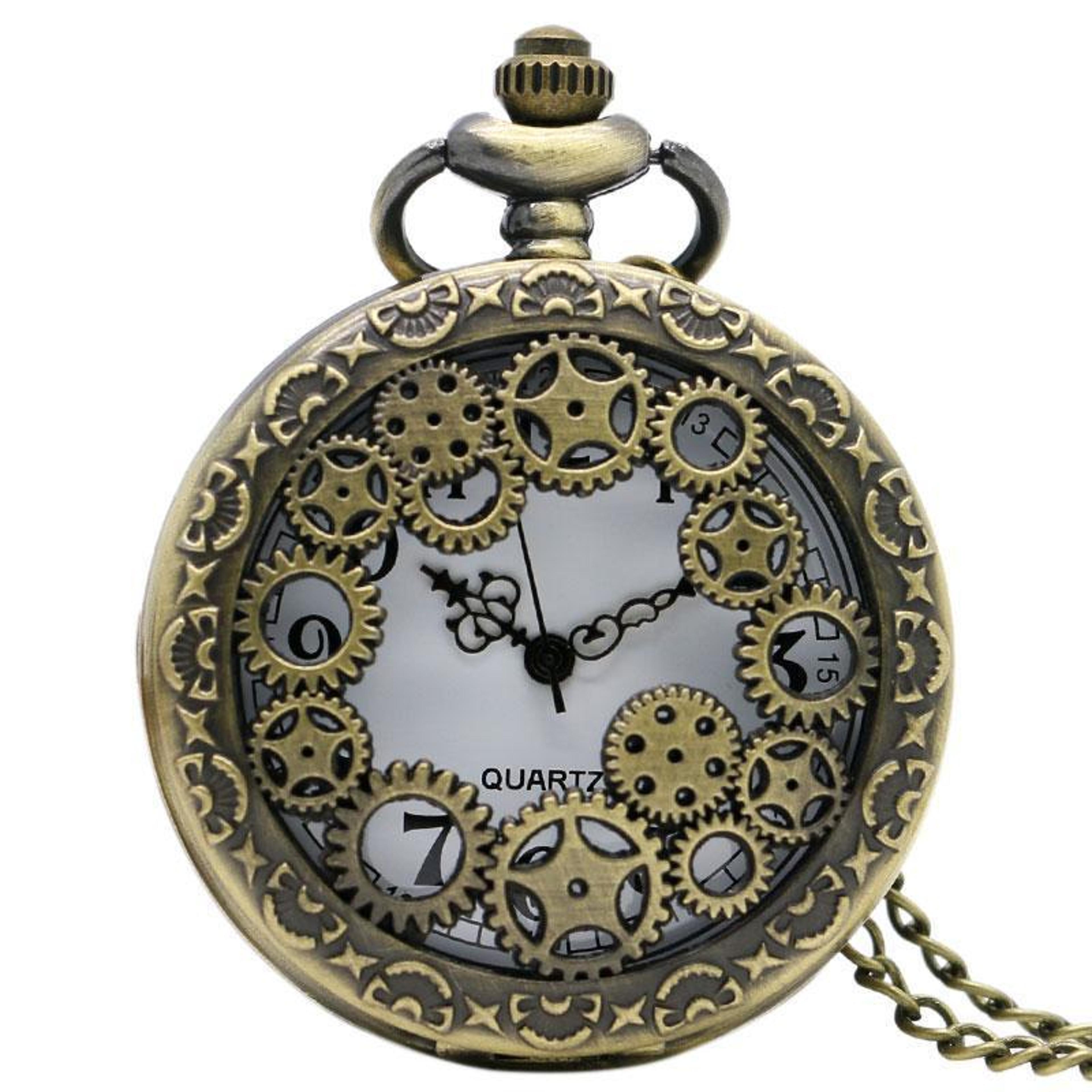Sophisticated Time Travelers Pocket Watch Display