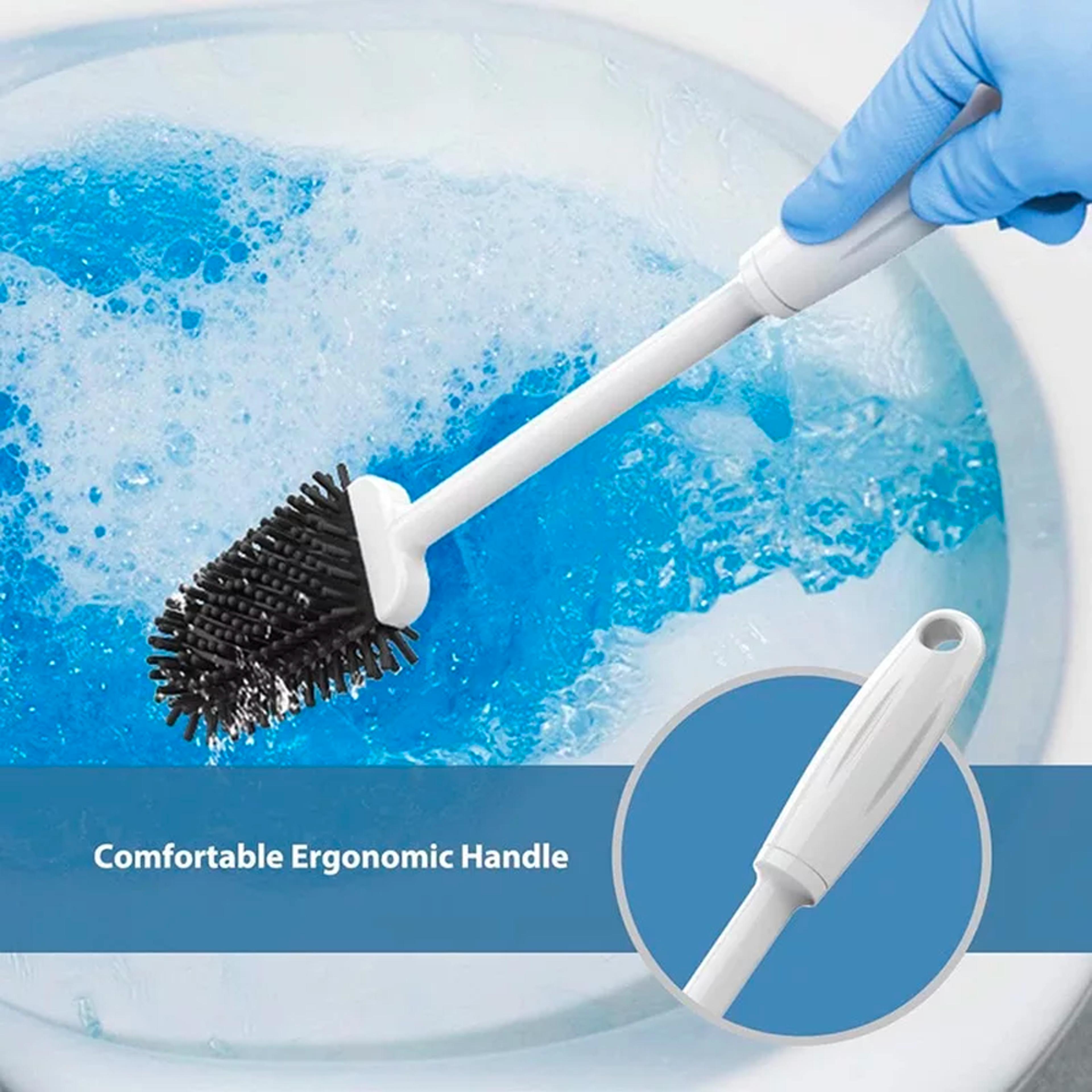 toilet brush with holder