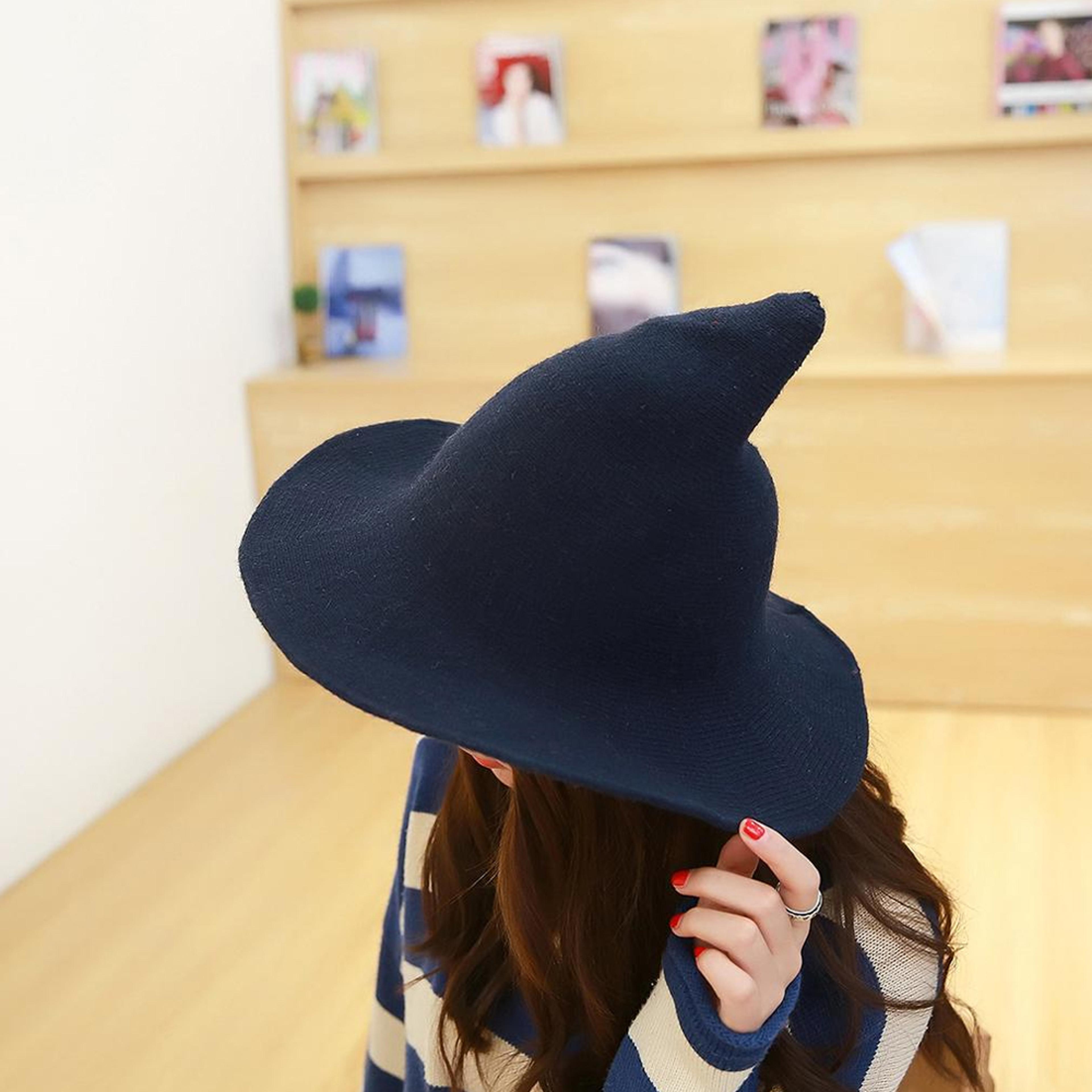wide brim modern witch hat