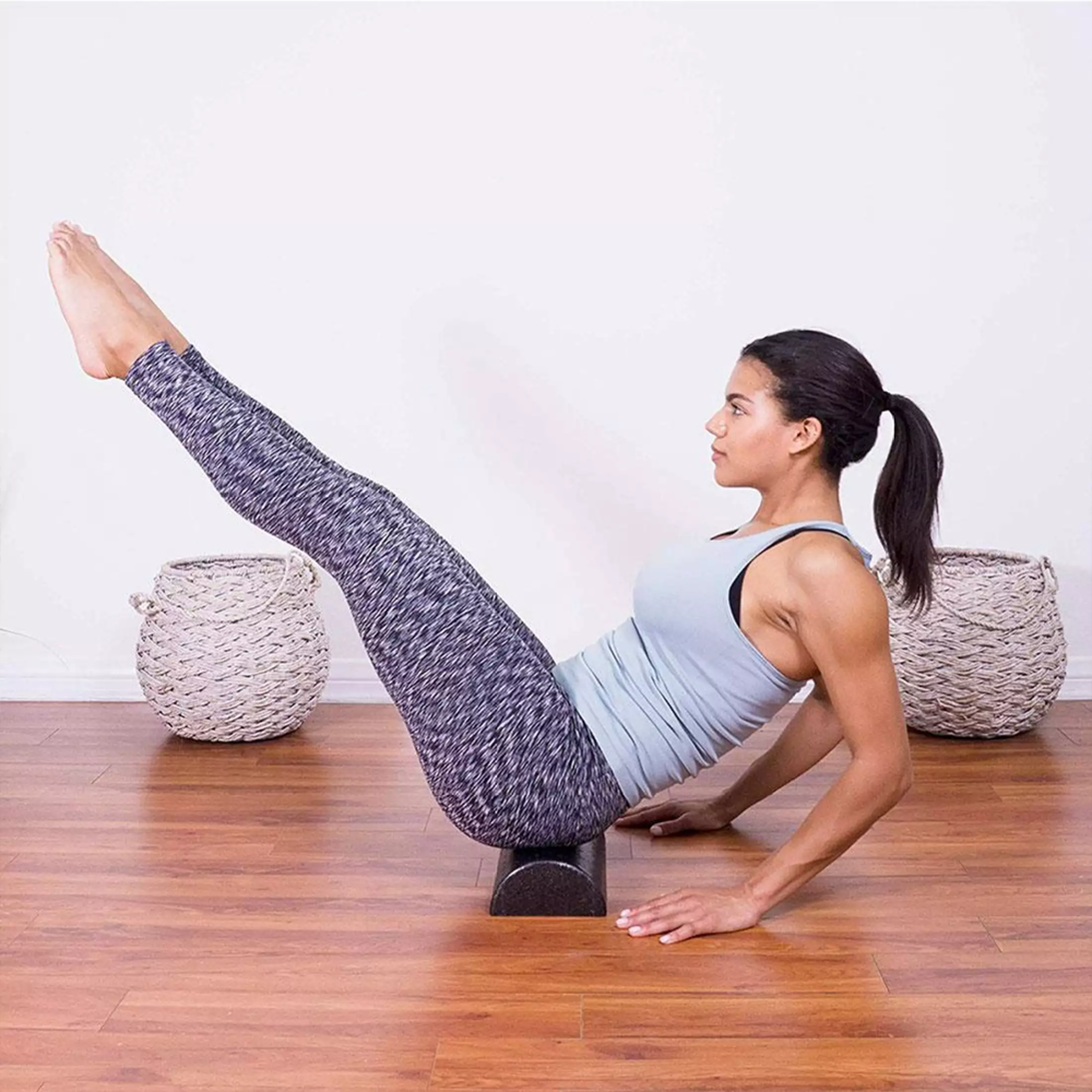 Affordable half foam roller for physical therapy