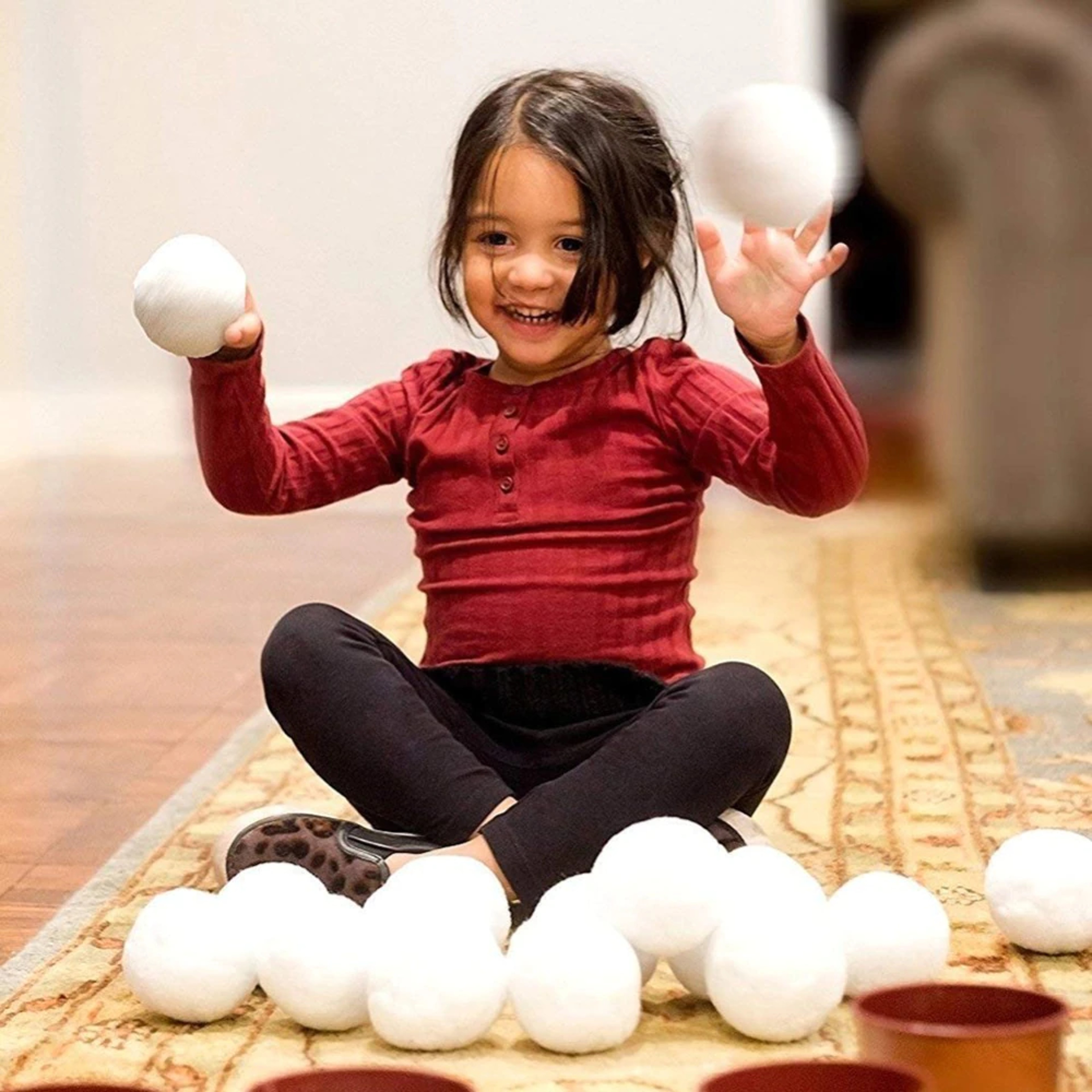 Polyester Fake SnowBalls For Throwing 1
