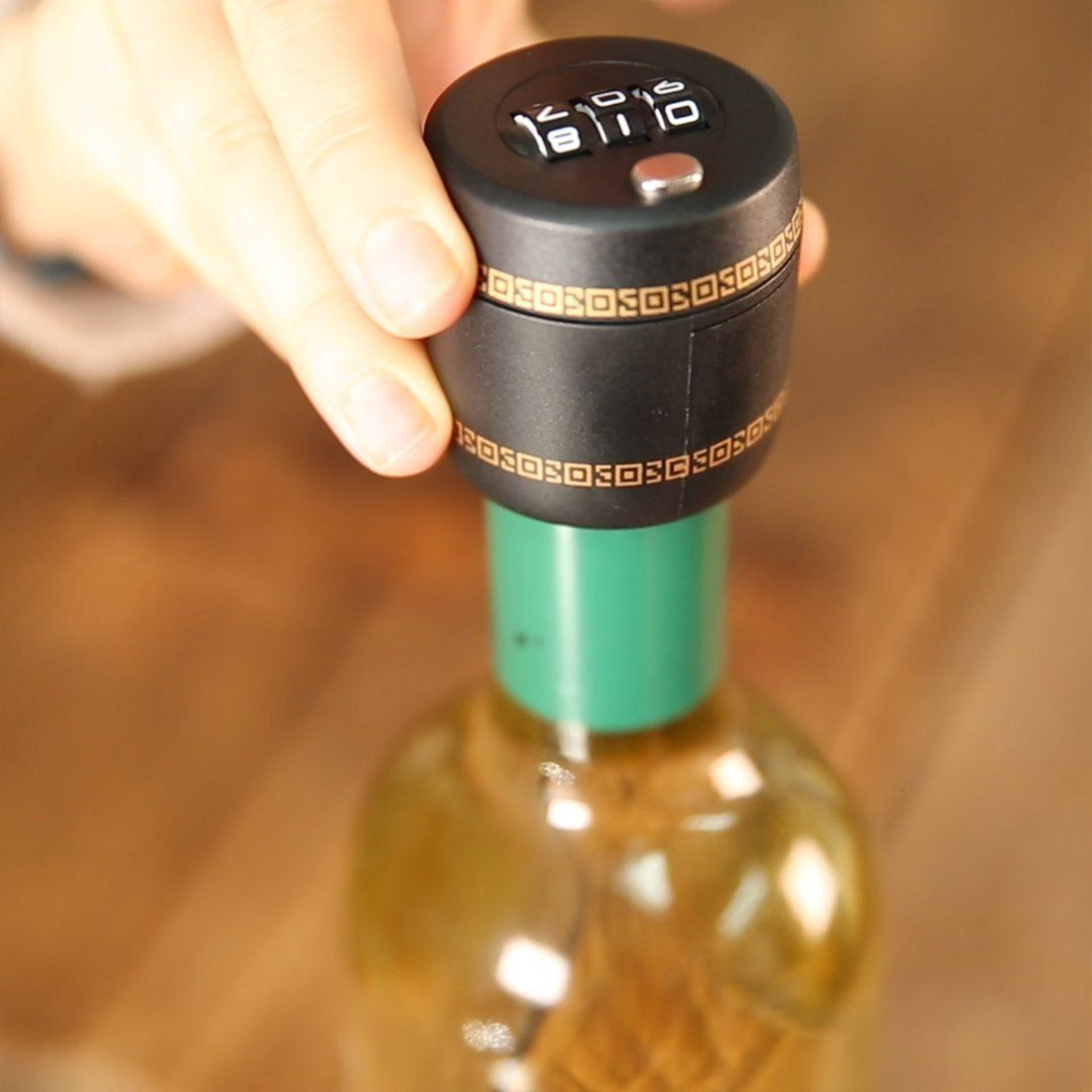 3-Digit Liquor Bottle Lock 3
