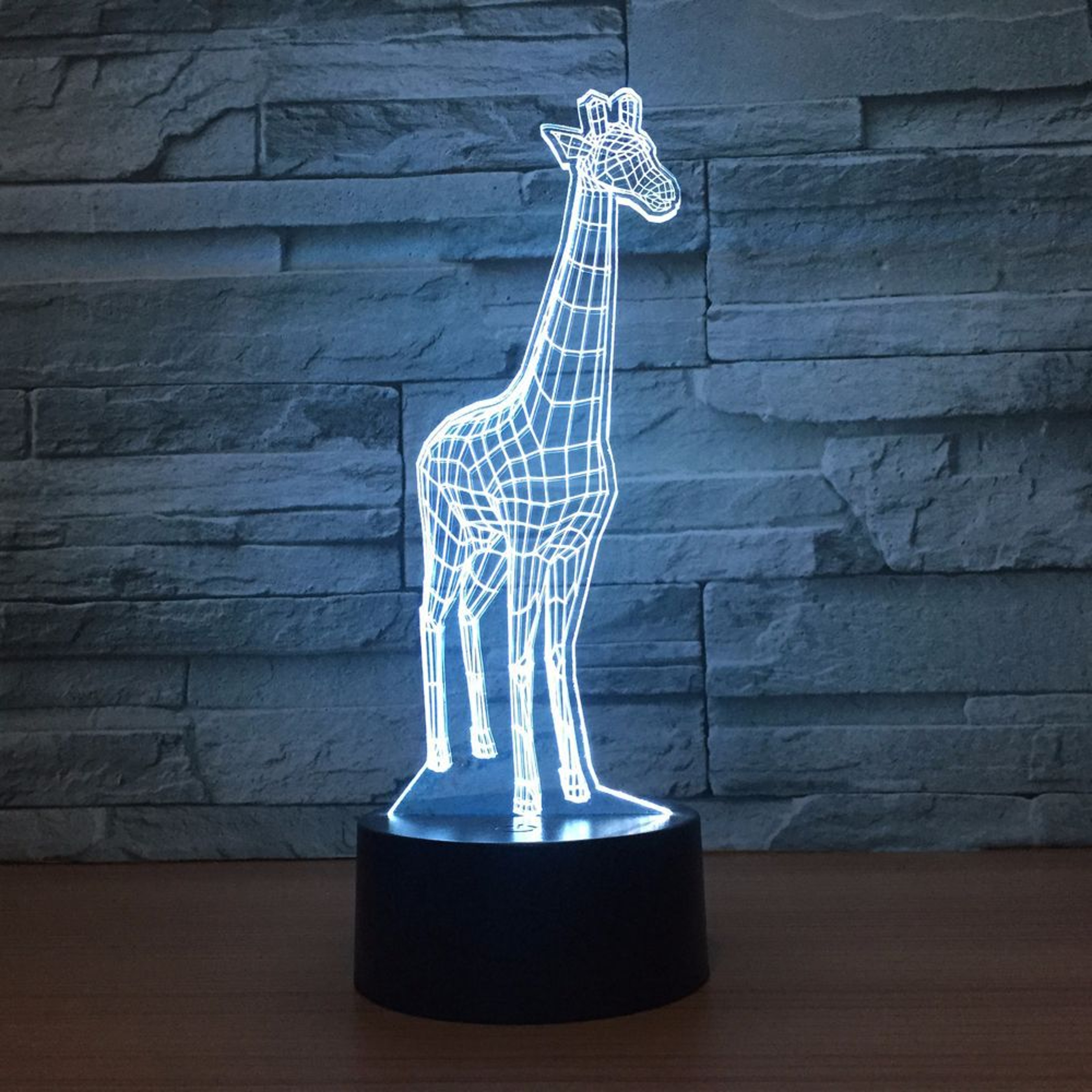 3D Illusion LED Giraffe Lamp For Living Room, Nursery, Office & Bedroom 4