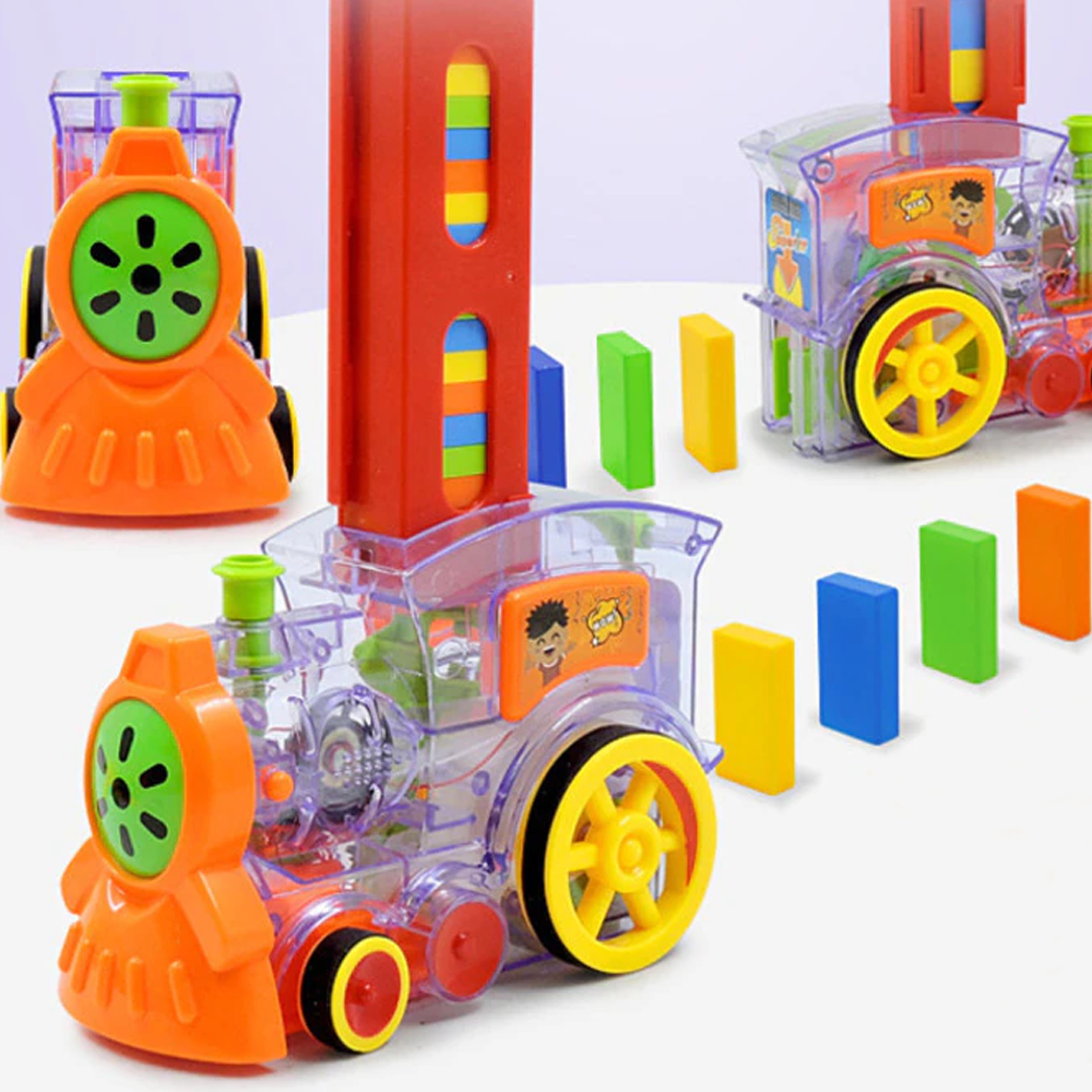 Educational domino toy