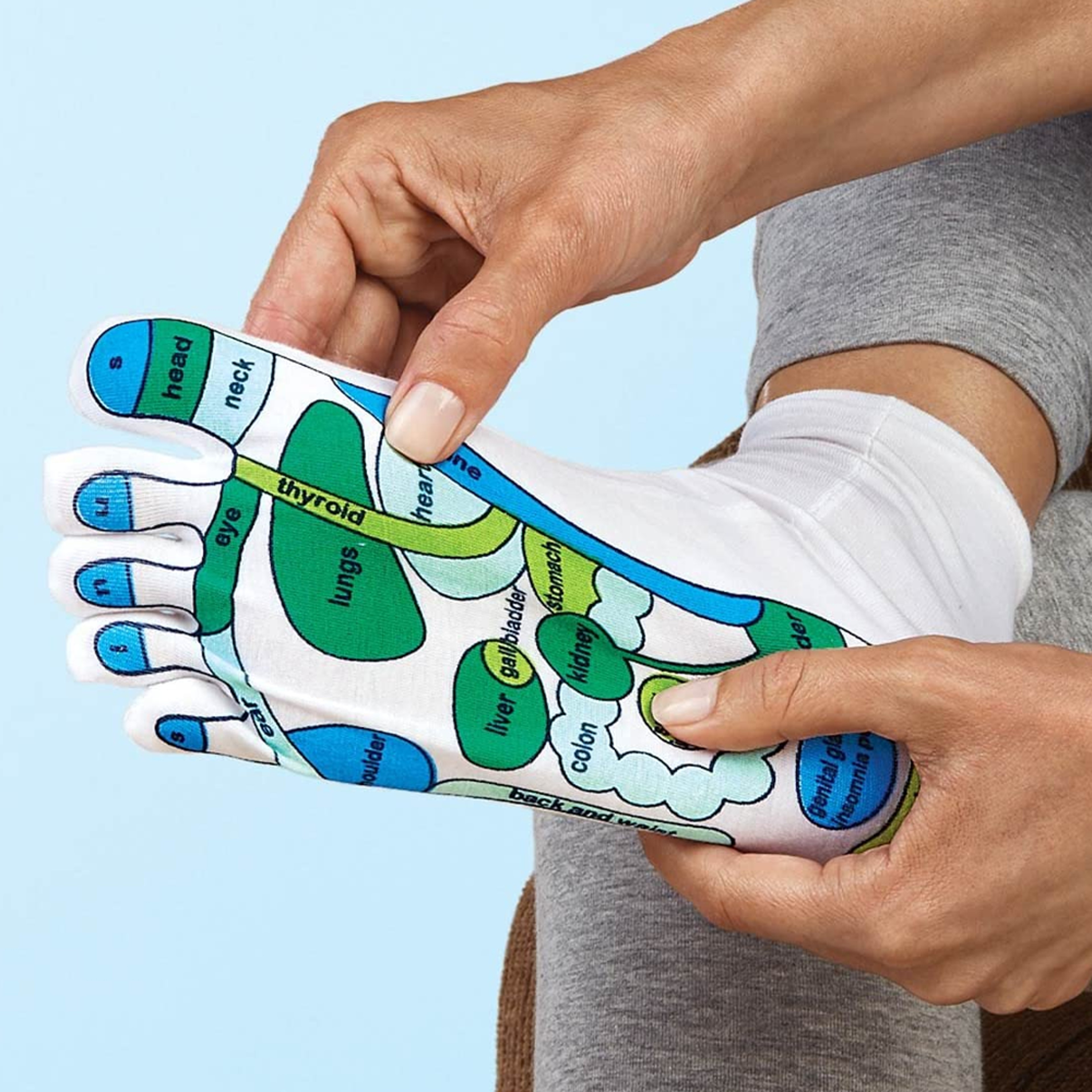 Highquality reflexology footwear for improved health