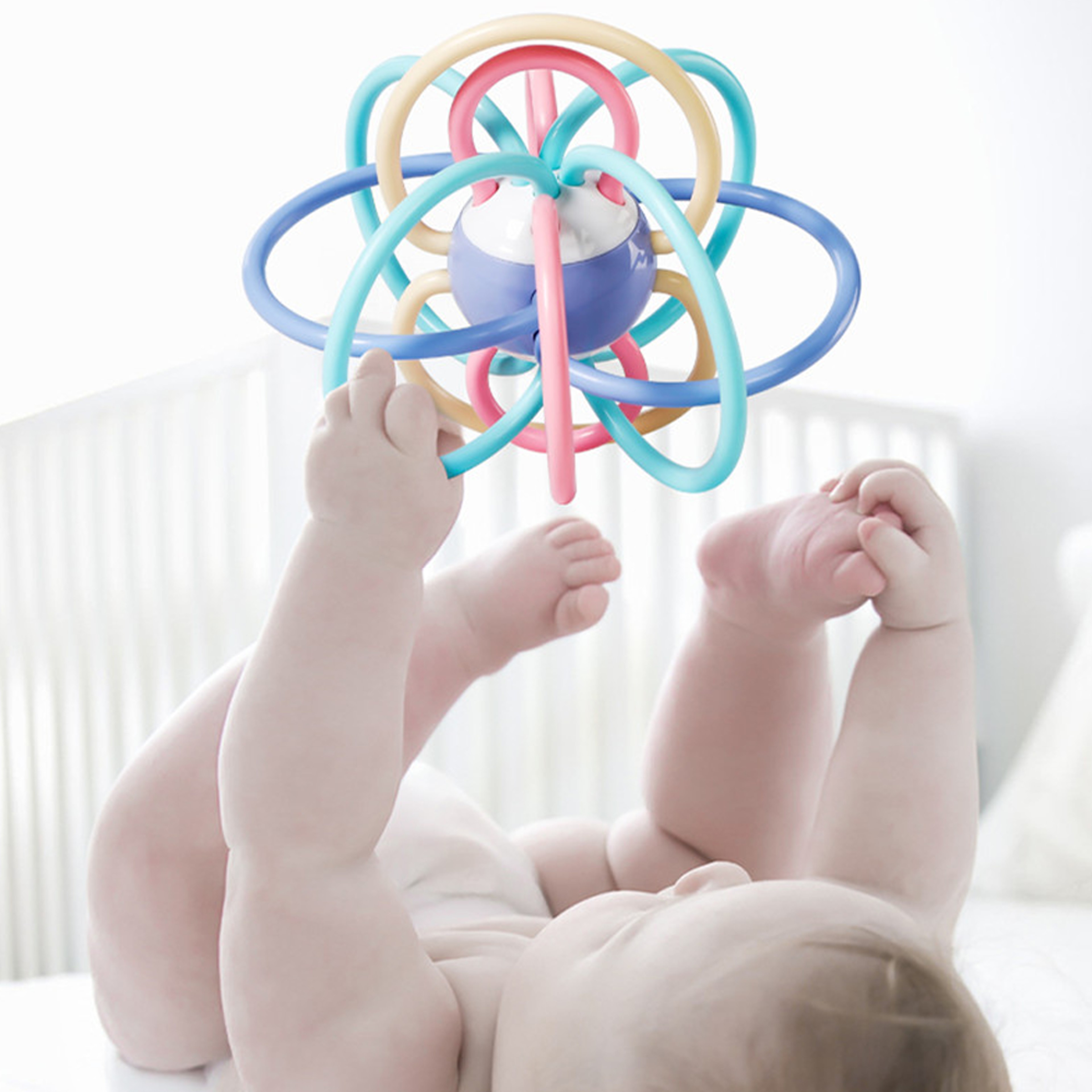 Flexible Baby Teether Ball 1