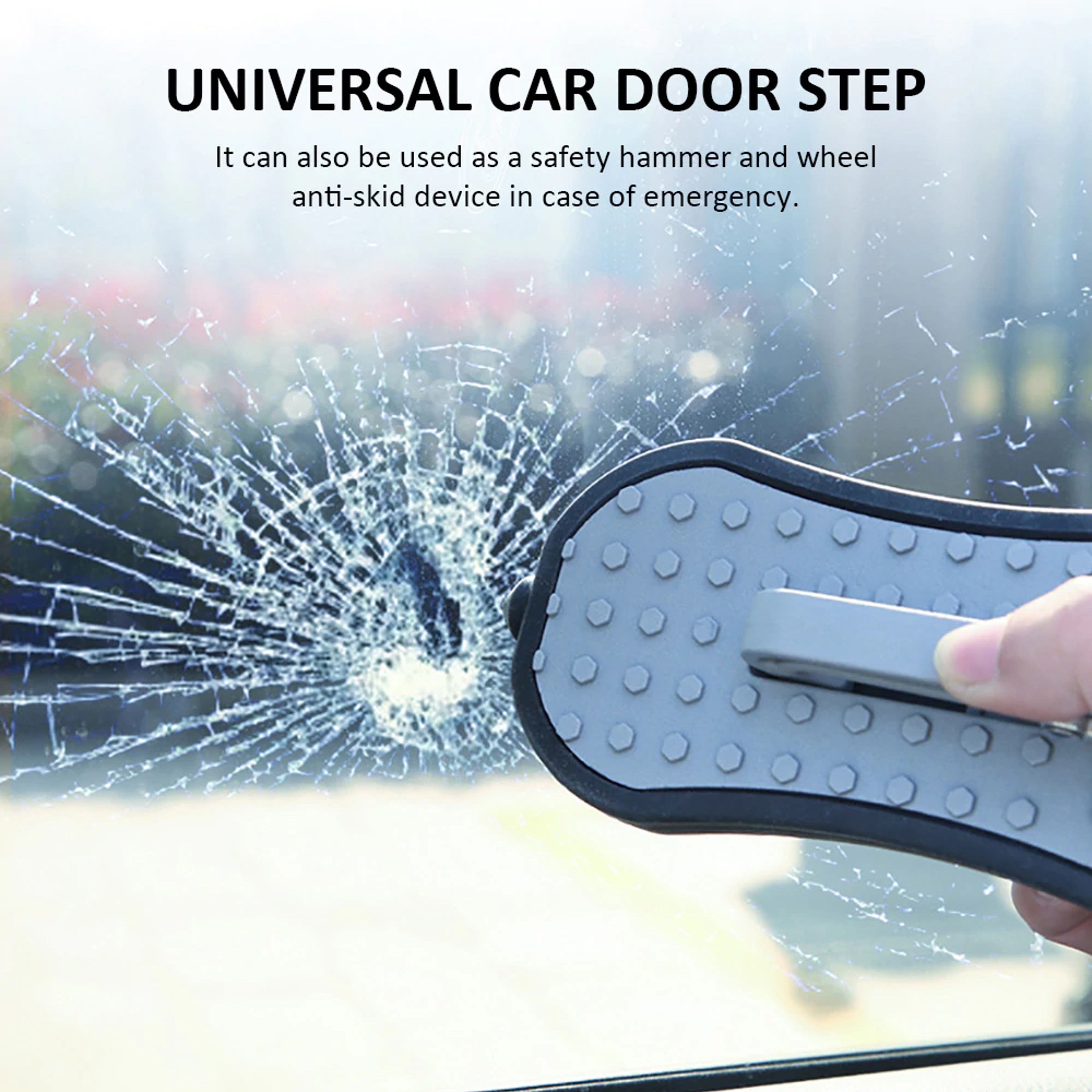 Folding Car Rooftop Doorstep Foot Peg 3