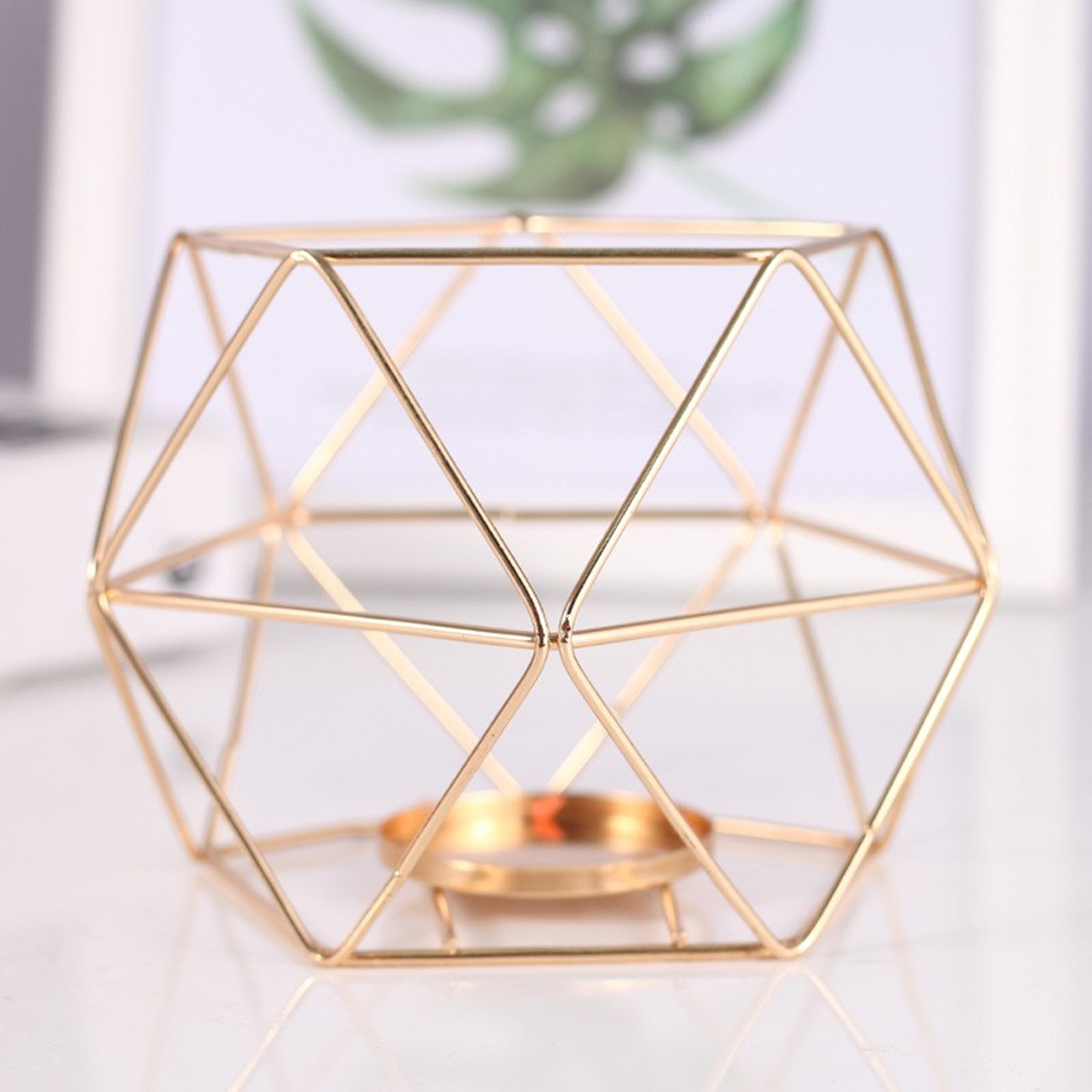 Geometric Candle Holder Lantern 1