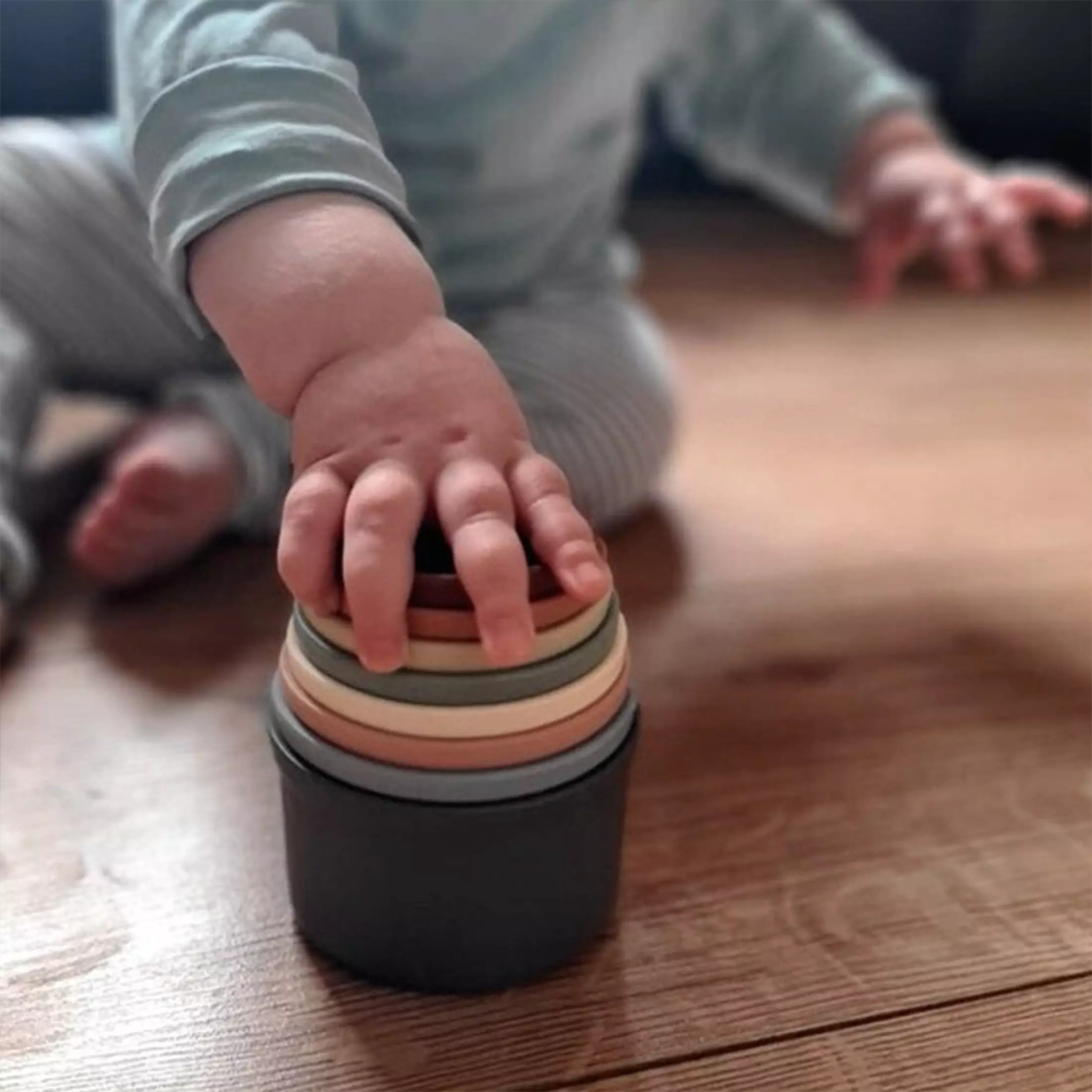 Stacking & Nesting Cups Toy For Toddlers 1
