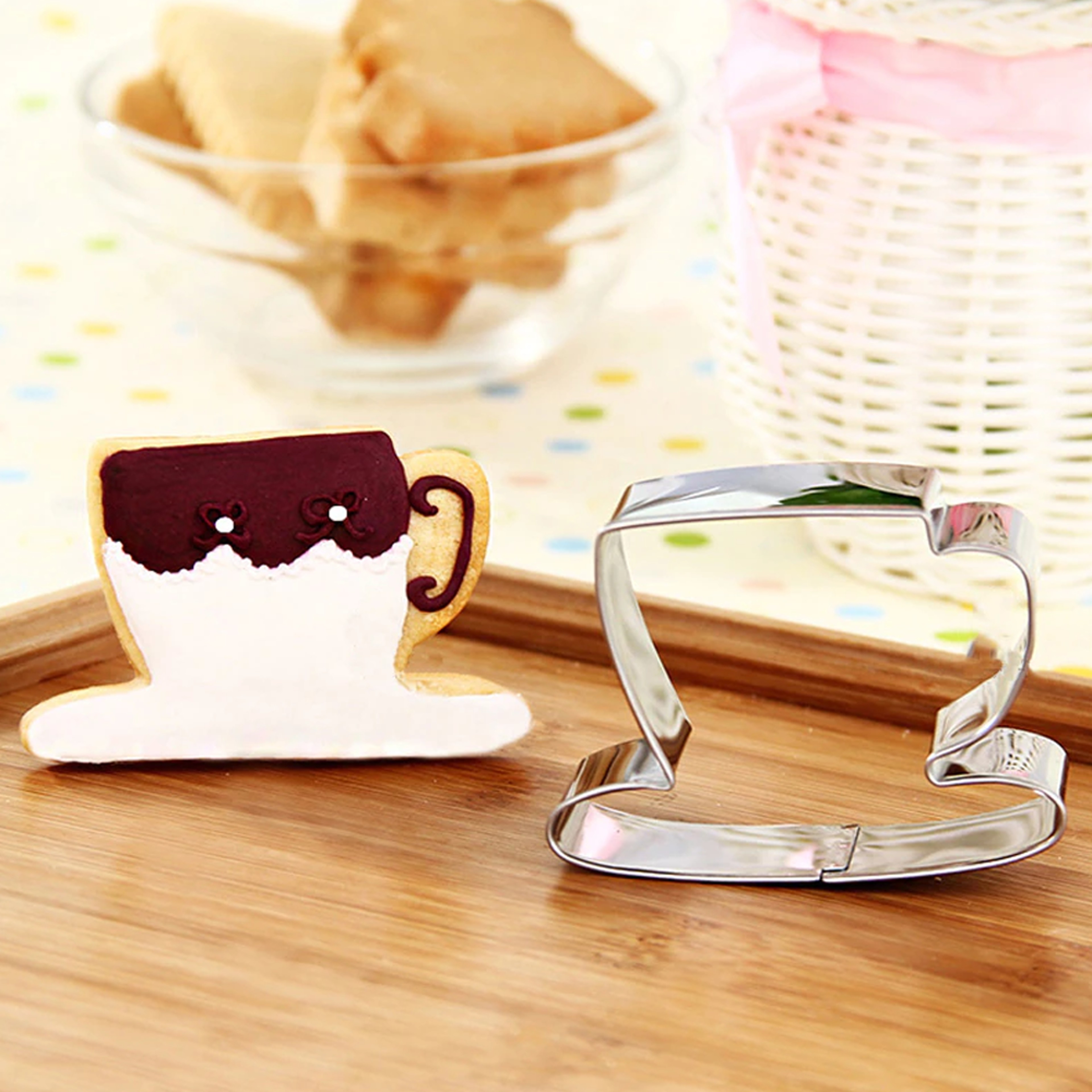 Teacup and Teapot Cookie Cutters Set1