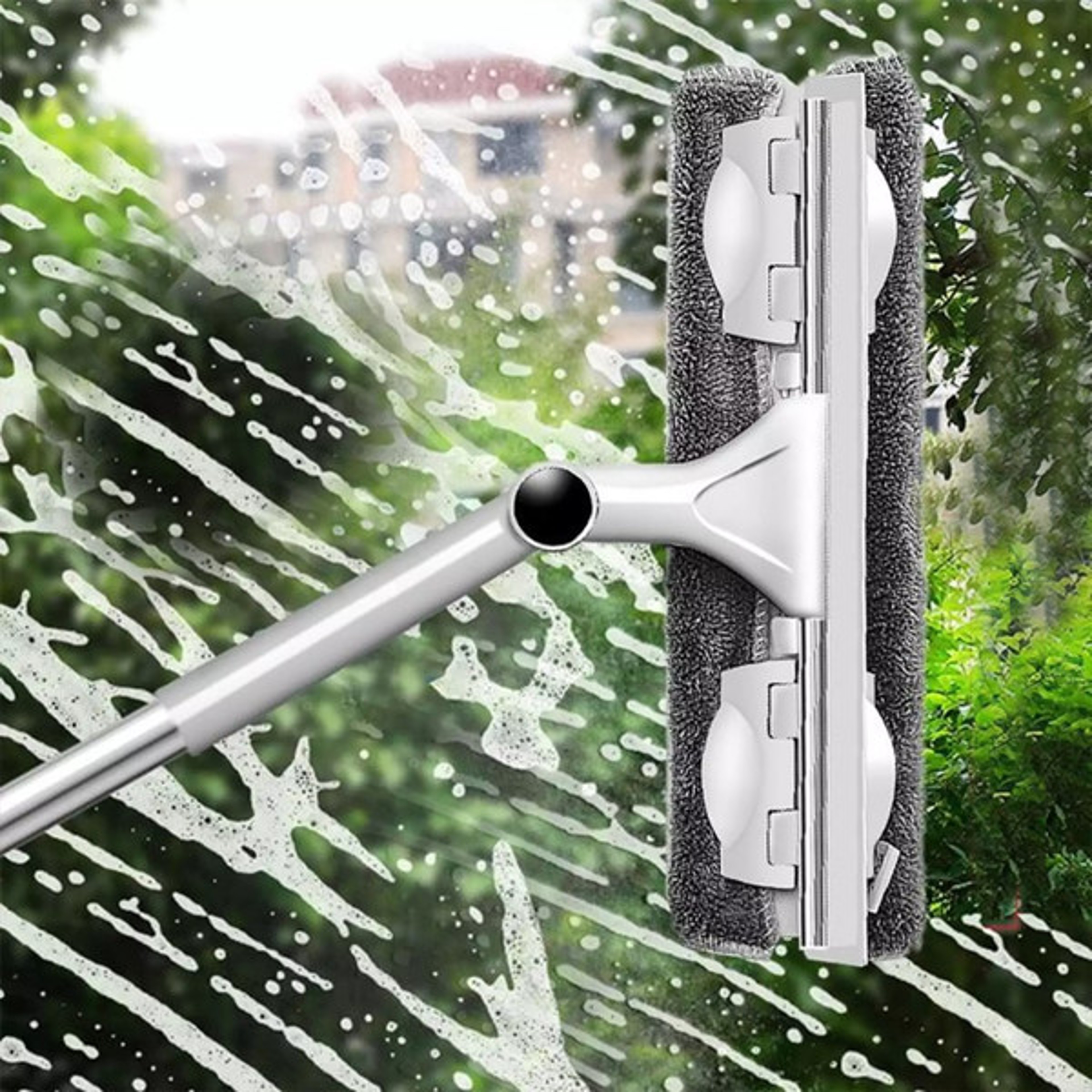 Telescopic Pole Window Cleaner