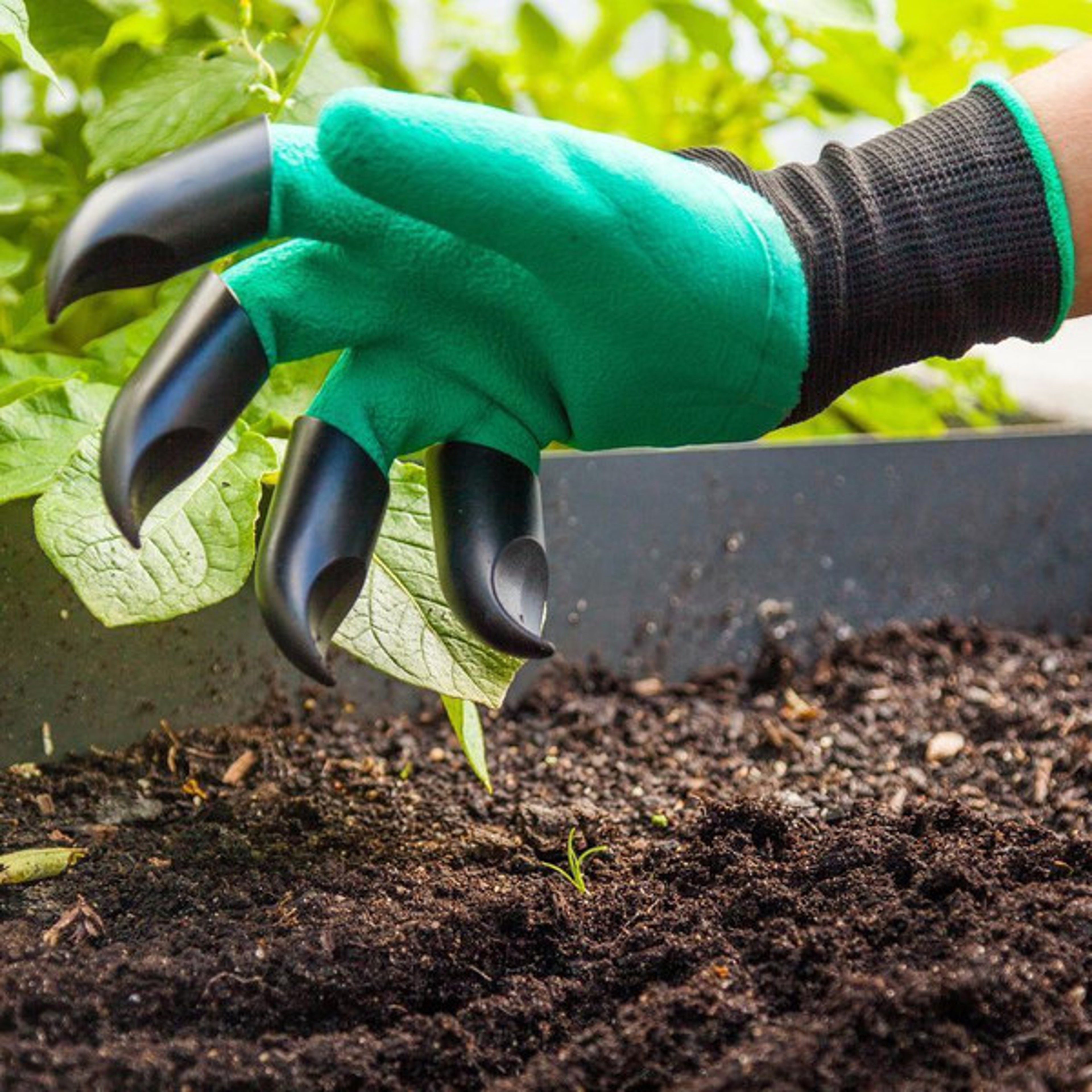 Durable Claws Garden Gloves, Puncture-Proof Rubber-Latex, Waterproof & Breathable Design3